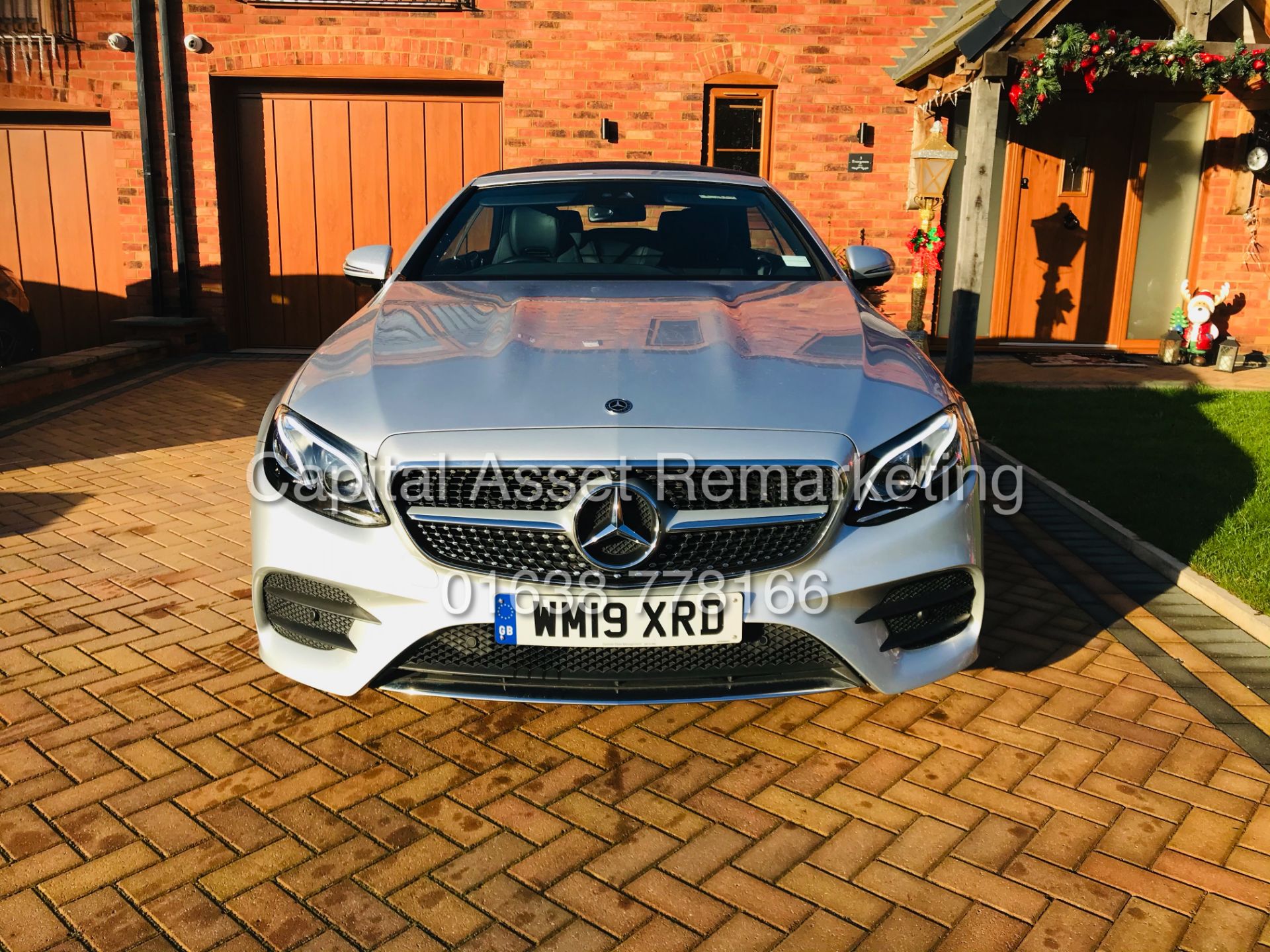 (ON SALE) MERCEDES E220d "AMG-LINE / PREMIUM" 9G CABRIOLET (19 REG) COMAND - AIR SCARF - 360 CAMERA - Image 8 of 51