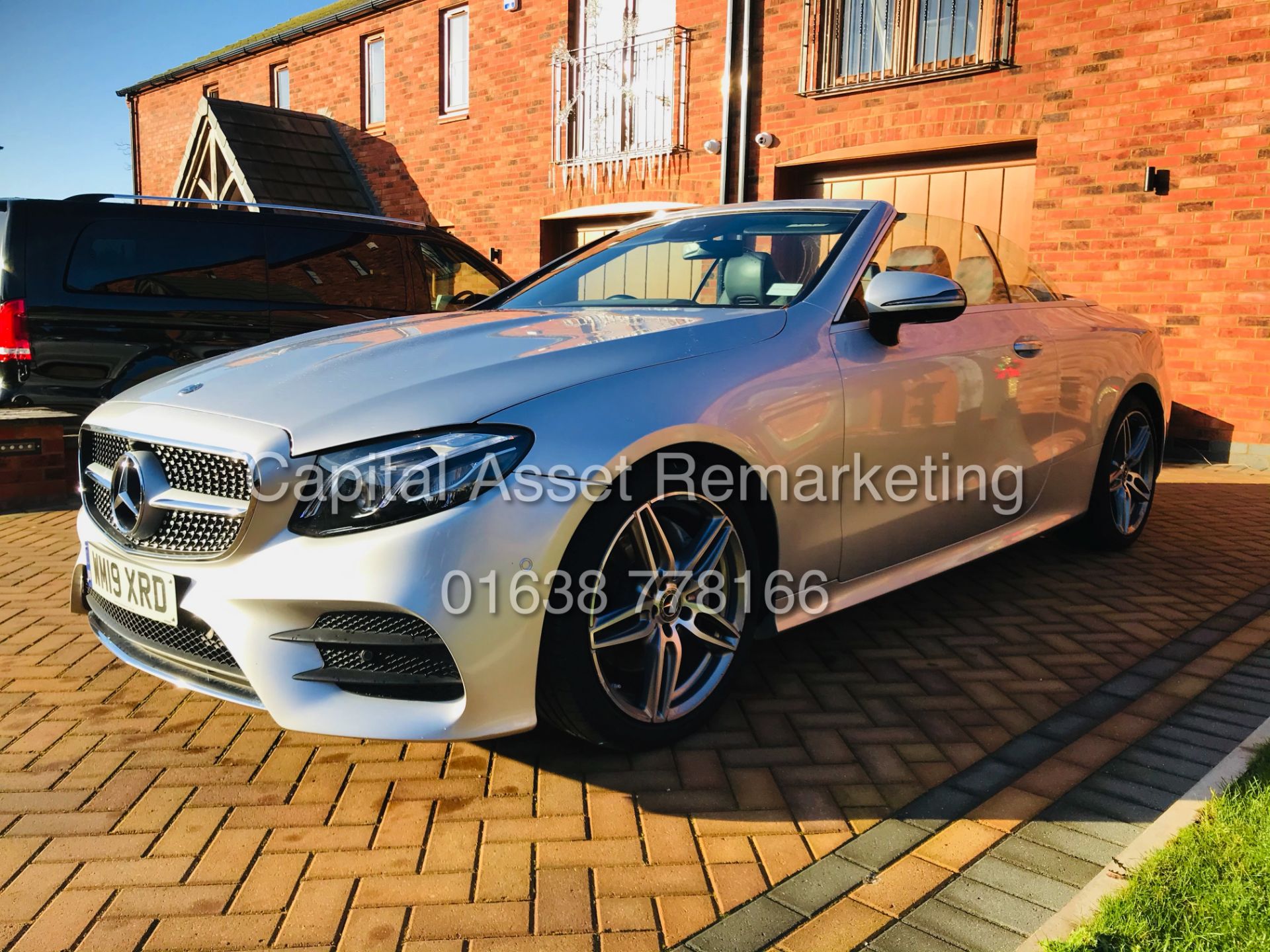 (ON SALE) MERCEDES E220d "AMG-LINE / PREMIUM" 9G CABRIOLET (19 REG) COMAND - AIR SCARF - 360 CAMERA - Image 9 of 51