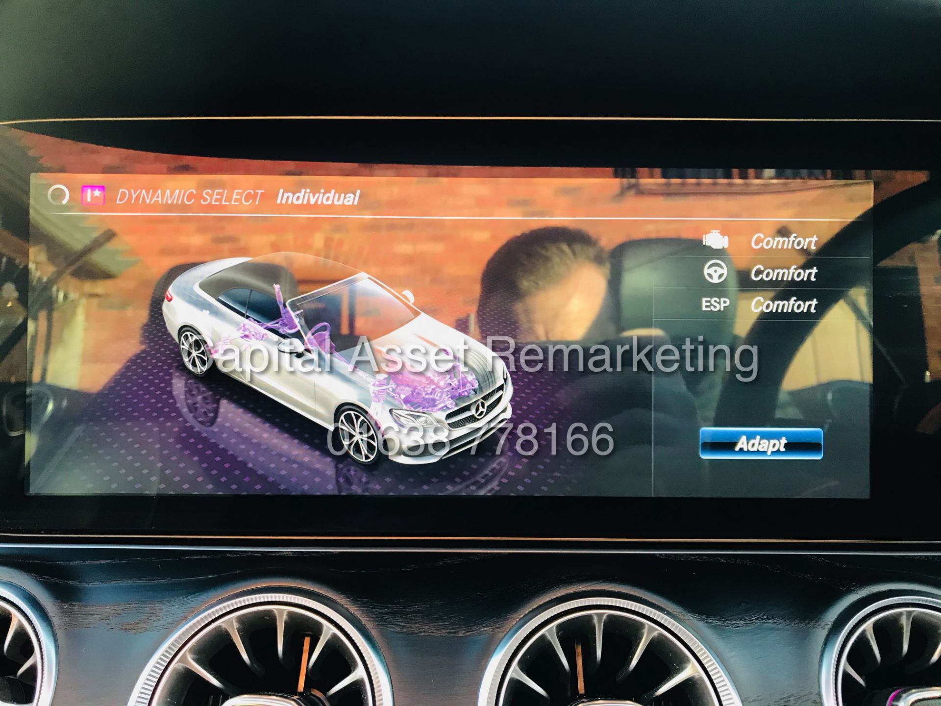 (ON SALE) MERCEDES E220d "AMG-LINE / PREMIUM" 9G CABRIOLET (19 REG) COMAND - AIR SCARF - 360 CAMERA - Image 40 of 51