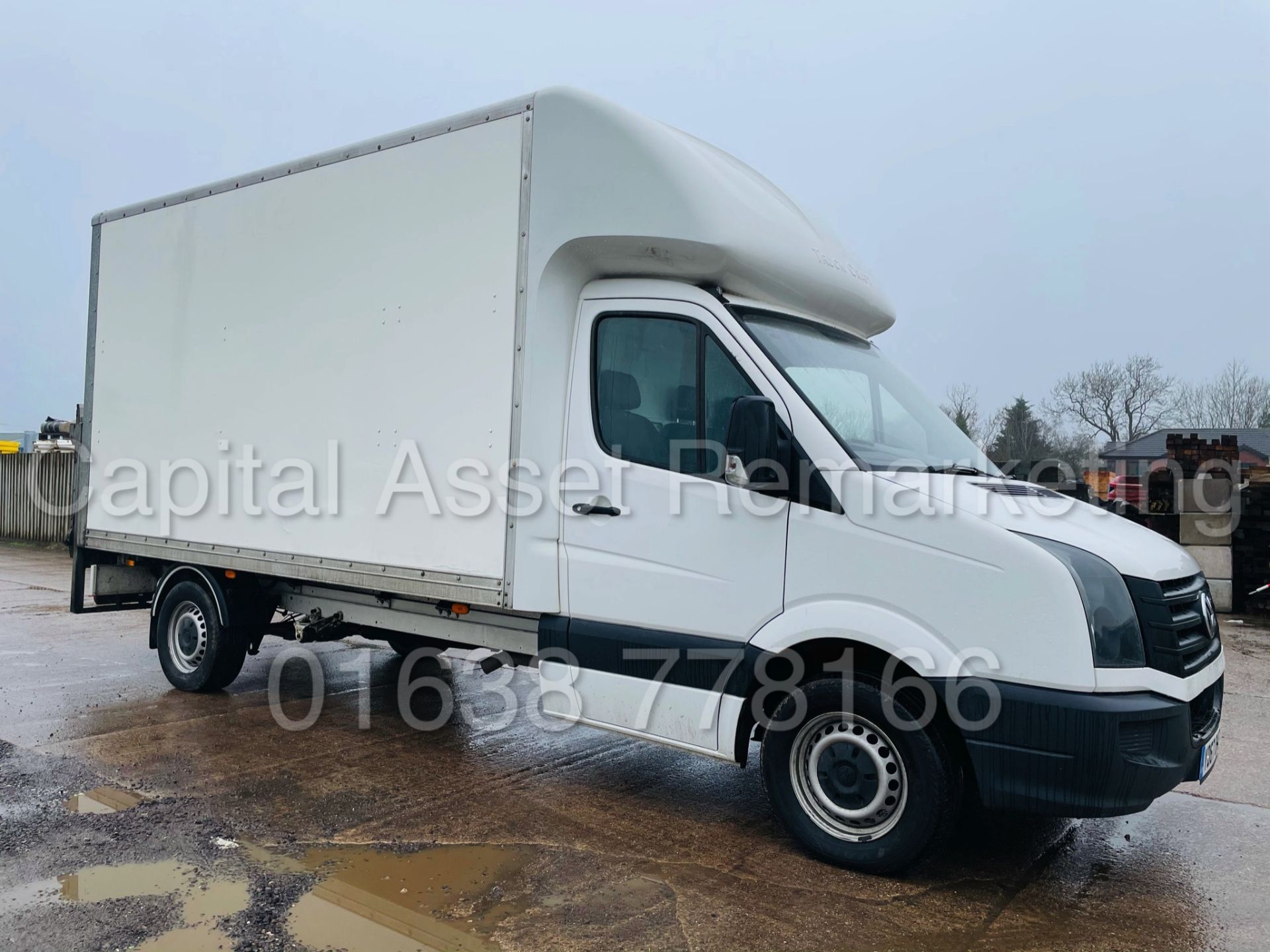 VOLKSWAGEN CRAFTER CR35 TDI BMT *LWB - LUTON / BOX VAN* (2018 -EURO 6) 'U-LEZ COMPLIANT' *TAIL-LIFT*