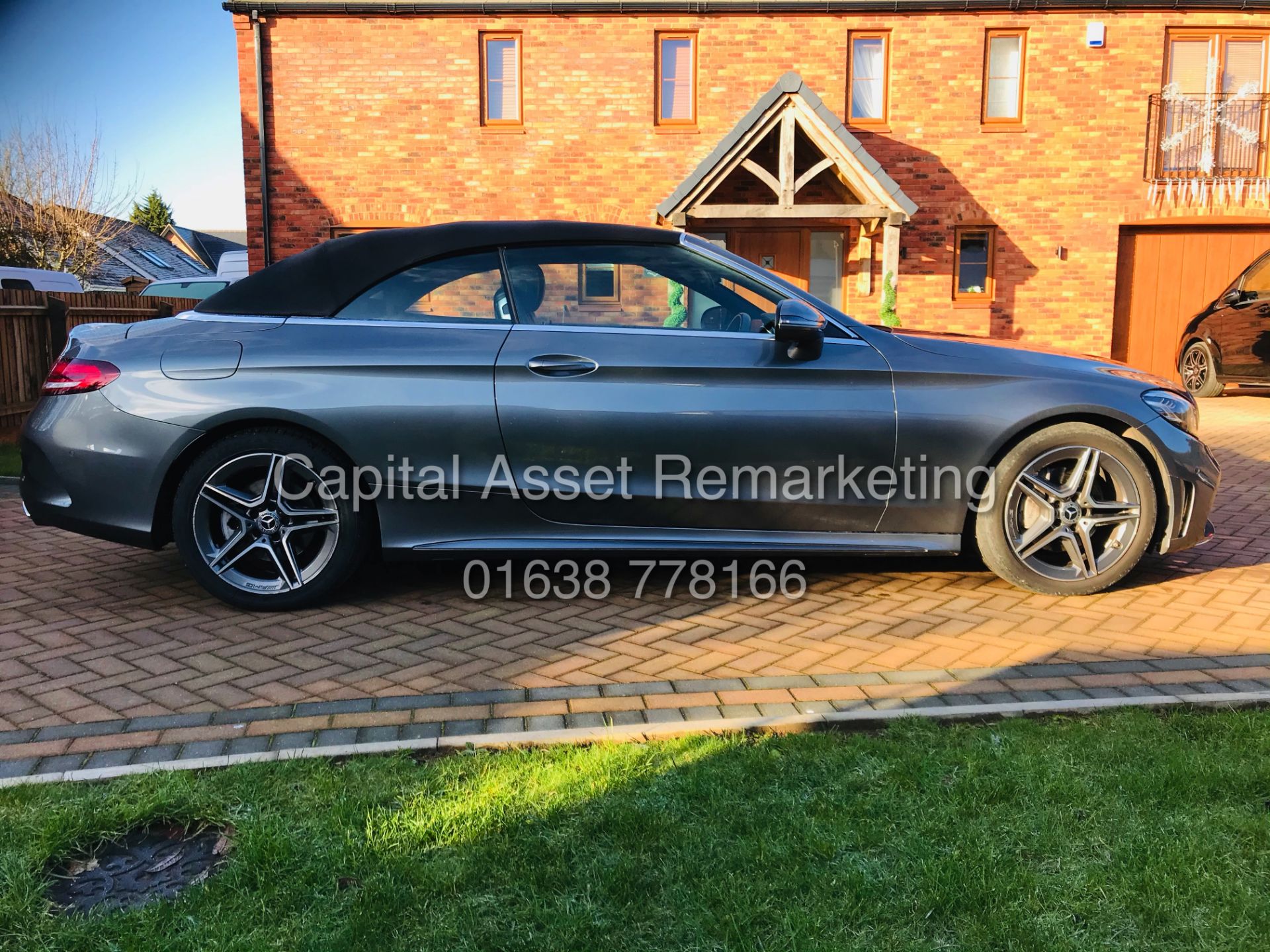 On Sale MERCEDES C200 "AMG-LINE" 9G CABRIOLET (19 REG) GREAT SPEC - NAV - REAR CAMERA - DYNAMIC - Image 14 of 36