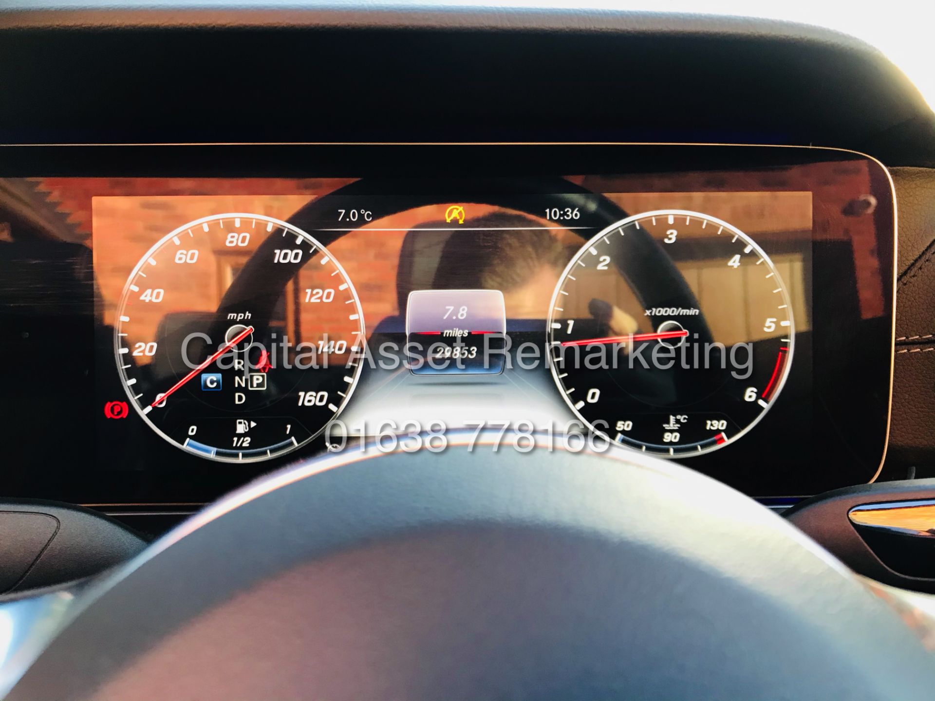 (ON SALE) MERCEDES E220d "AMG-LINE / PREMIUM" 9G CABRIOLET (19 REG) COMAND - AIR SCARF - 360 CAMERA - Image 25 of 51