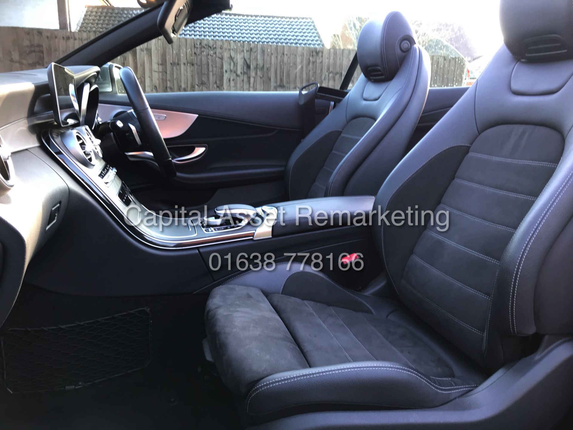 On Sale MERCEDES C200 "AMG-LINE" 9G CABRIOLET (19 REG) GREAT SPEC - NAV - REAR CAMERA - DYNAMIC - Image 21 of 36