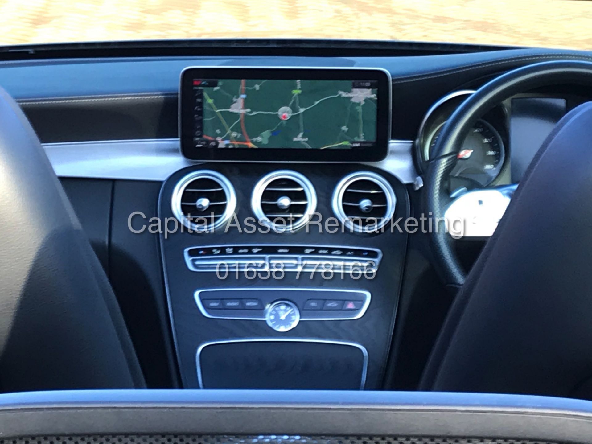 On Sale MERCEDES C200 "AMG-LINE" 9G CABRIOLET (19 REG) GREAT SPEC - NAV - REAR CAMERA - DYNAMIC - Image 18 of 36