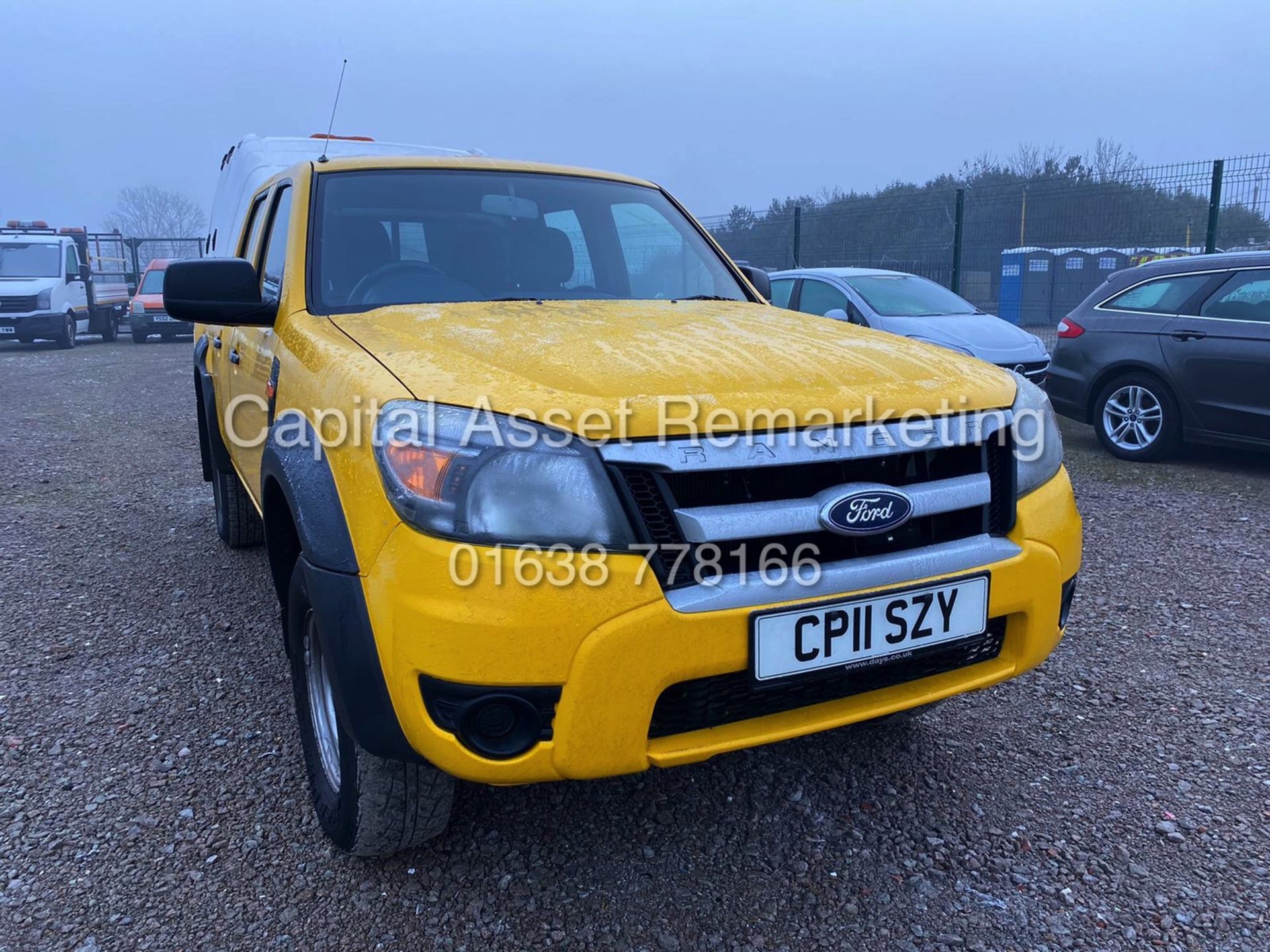 FORD RANGER 2.5TDCI D/C 4X4 PICK-UP (11 REG) 1 COUNCIL OWNER FROM NEW - LOW MILEAGE - TRACKMAN TOP - Image 3 of 23