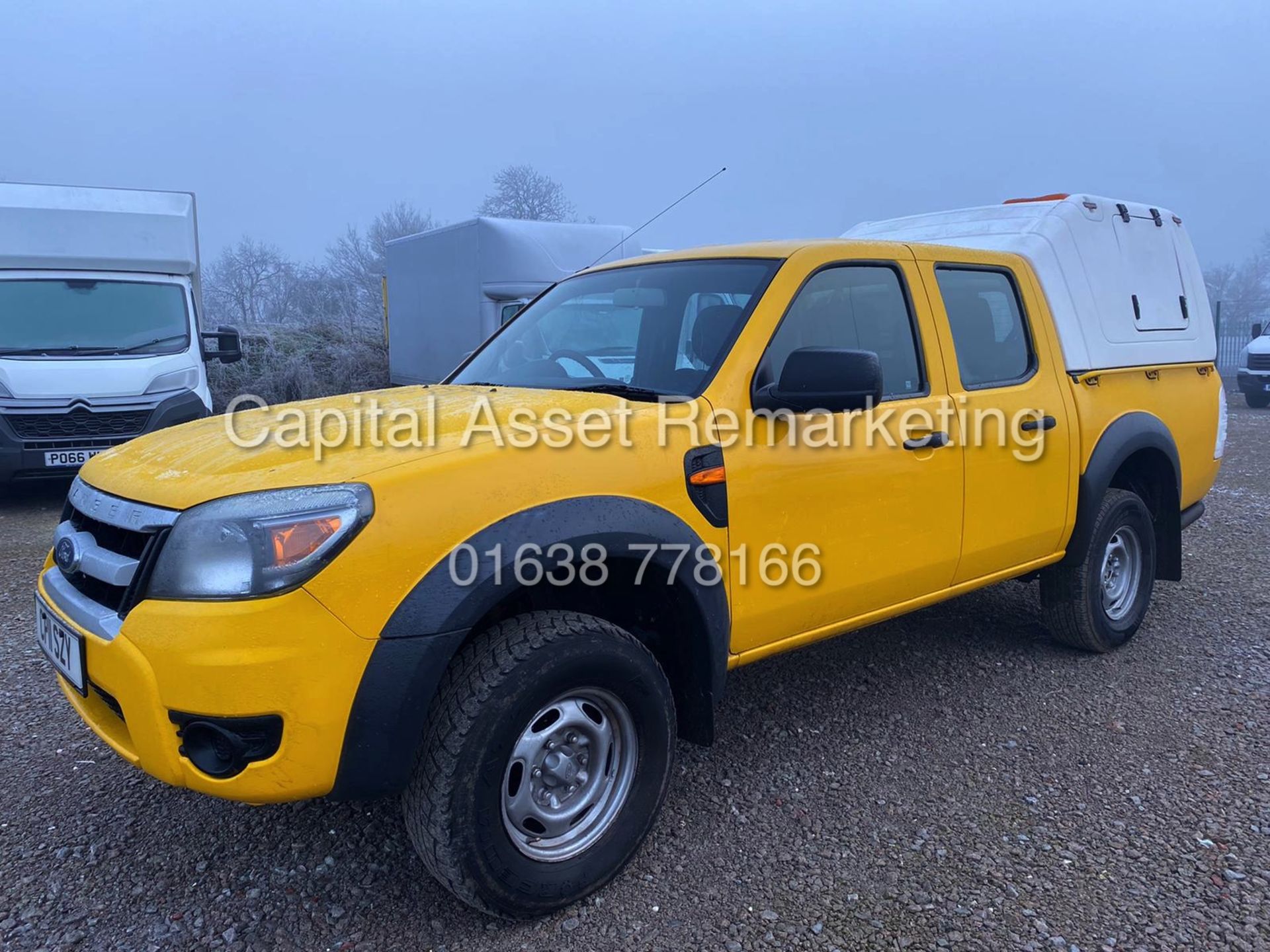 FORD RANGER 2.5TDCI D/C 4X4 PICK-UP (11 REG) 1 COUNCIL OWNER FROM NEW - LOW MILEAGE - TRACKMAN TOP