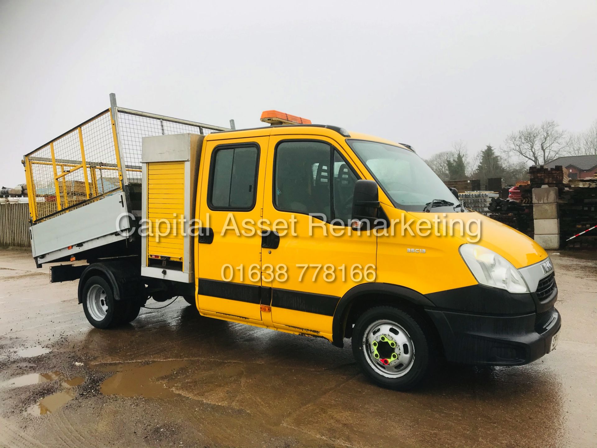 IVECO DAILY 2.3TD 35C13 LWB *TIPPER* (14 REG) ONLY 78K *COUNCIL OWNER FROM NEW* 3500KG TWIN WHEELER - Image 2 of 20