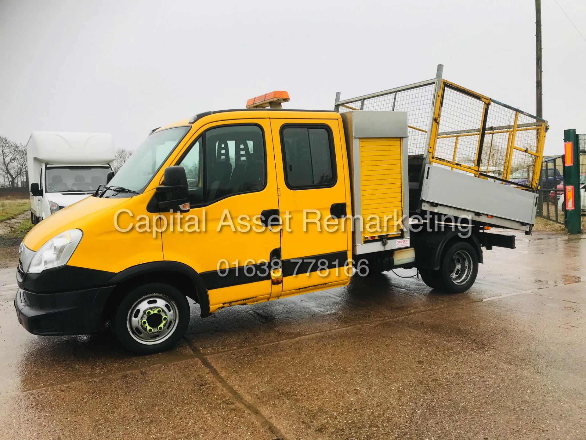 IVECO DAILY 2.3TD 35C13 LWB *TIPPER* (14 REG) ONLY 78K *COUNCIL OWNER FROM NEW* 3500KG TWIN WHEELER - Image 7 of 20