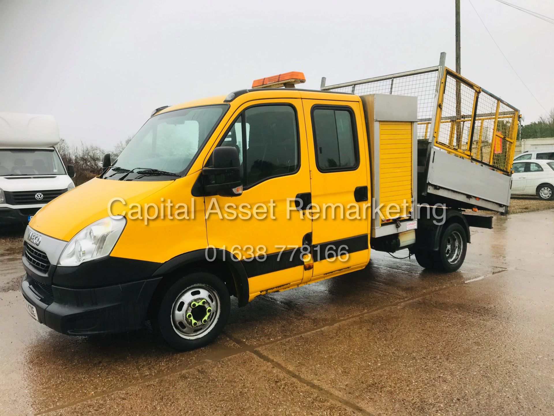 IVECO DAILY 2.3TD 35C13 LWB *TIPPER* (14 REG) ONLY 78K *COUNCIL OWNER FROM NEW* 3500KG TWIN WHEELER - Image 6 of 20