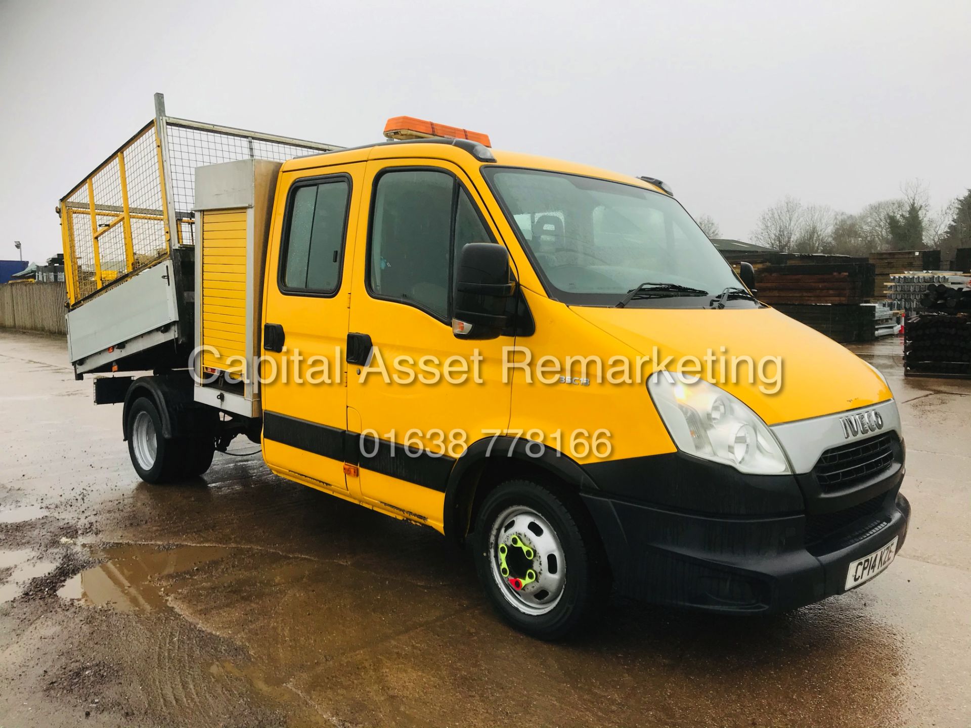 IVECO DAILY 2.3TD 35C13 LWB *TIPPER* (14 REG) ONLY 78K *COUNCIL OWNER FROM NEW* 3500KG TWIN WHEELER - Image 3 of 20