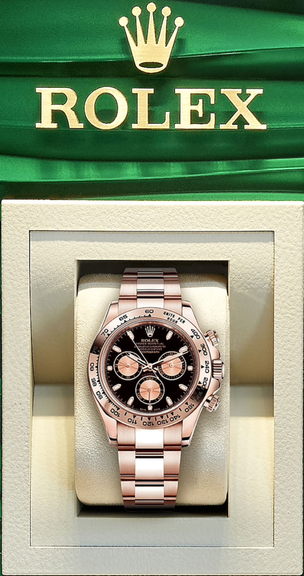 (On Sale) ROLEX COSMOGRAPH DAYTONA 40MM *18CT EVEROSE GOLD* (2020) *BEAT THE WAITING LIST*