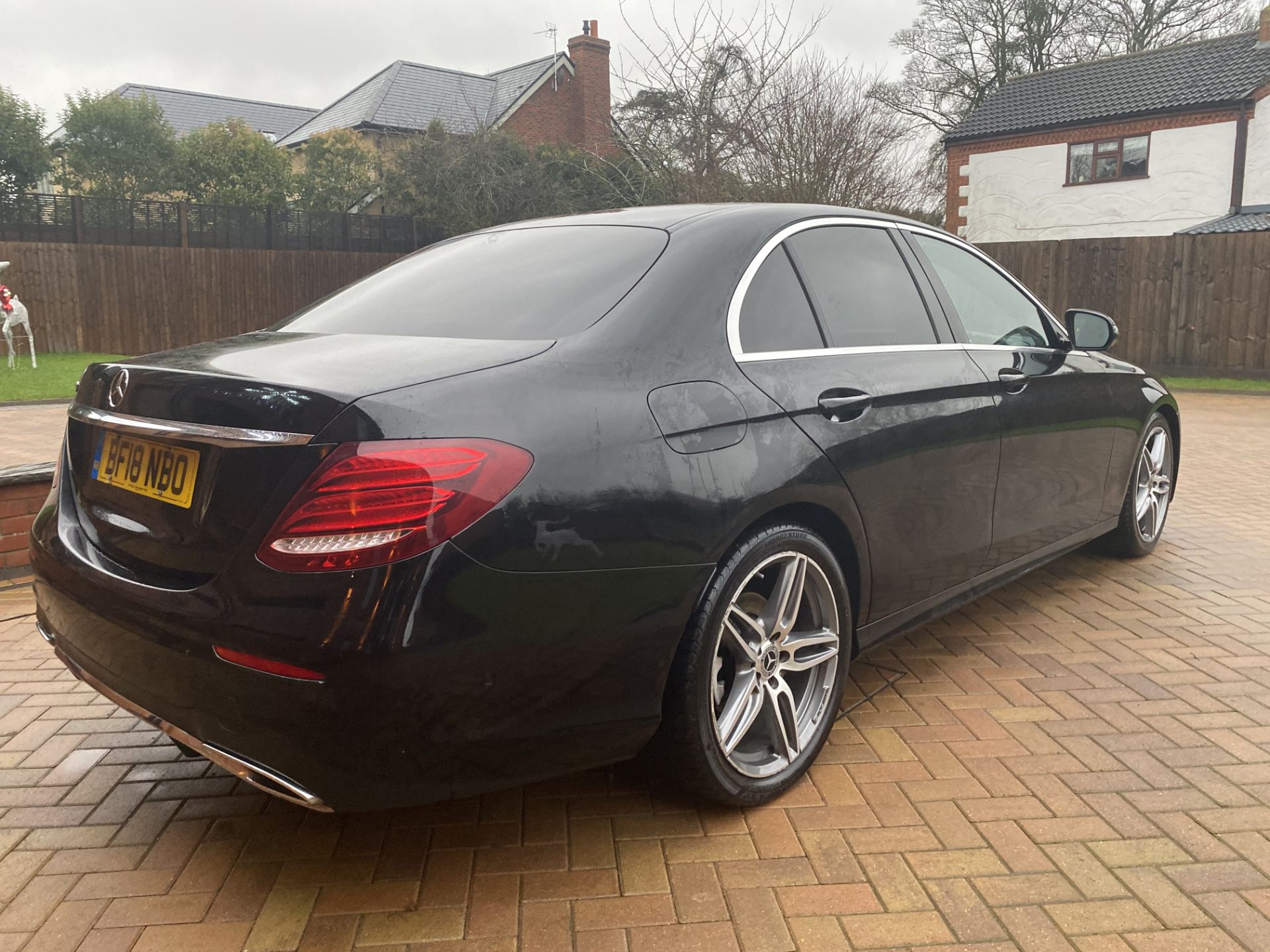 On Sale MERCEDES E220d "AMG LINE" AUTO - 18 REG - BLACK - LEATHER - SAT NAV - LOW MILES - HUGE SPEC - Image 7 of 22