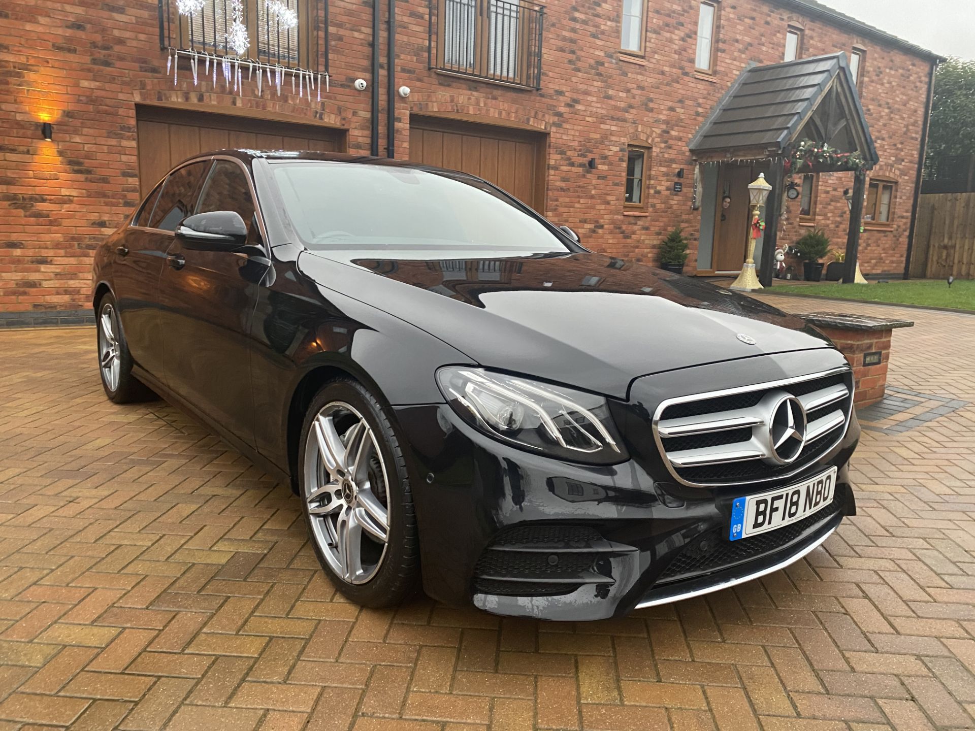 On Sale MERCEDES E220d "AMG LINE" AUTO - 18 REG - BLACK - LEATHER - SAT NAV - LOW MILES - HUGE SPEC - Image 3 of 22