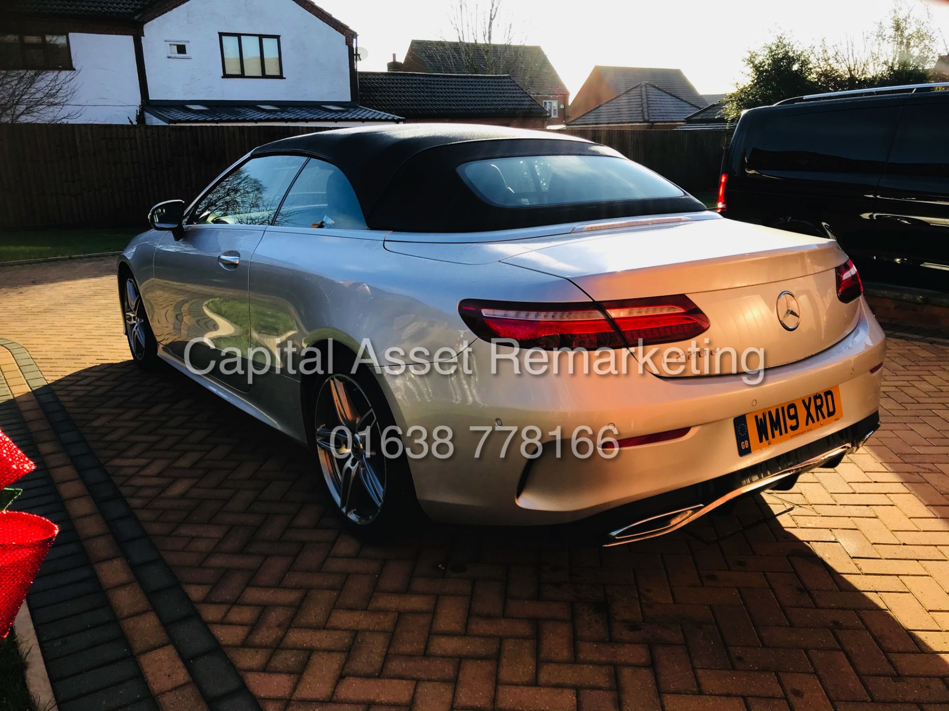 ON SALE MERCEDES E220d "AMG LINE PREMIUM" CABRIOLET (19 REG) 1 OWNER - LOW MILES - MEGA SPEC- COMAND - Image 9 of 53