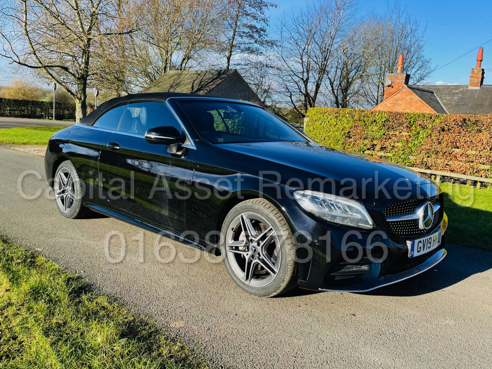 ON SALE MERCEDES-BENZ C220D *AMG LINE - CABRIOLET* (2019) '9G TRONIC AUTO - LEATHER - SAT NAV' - Image 26 of 59