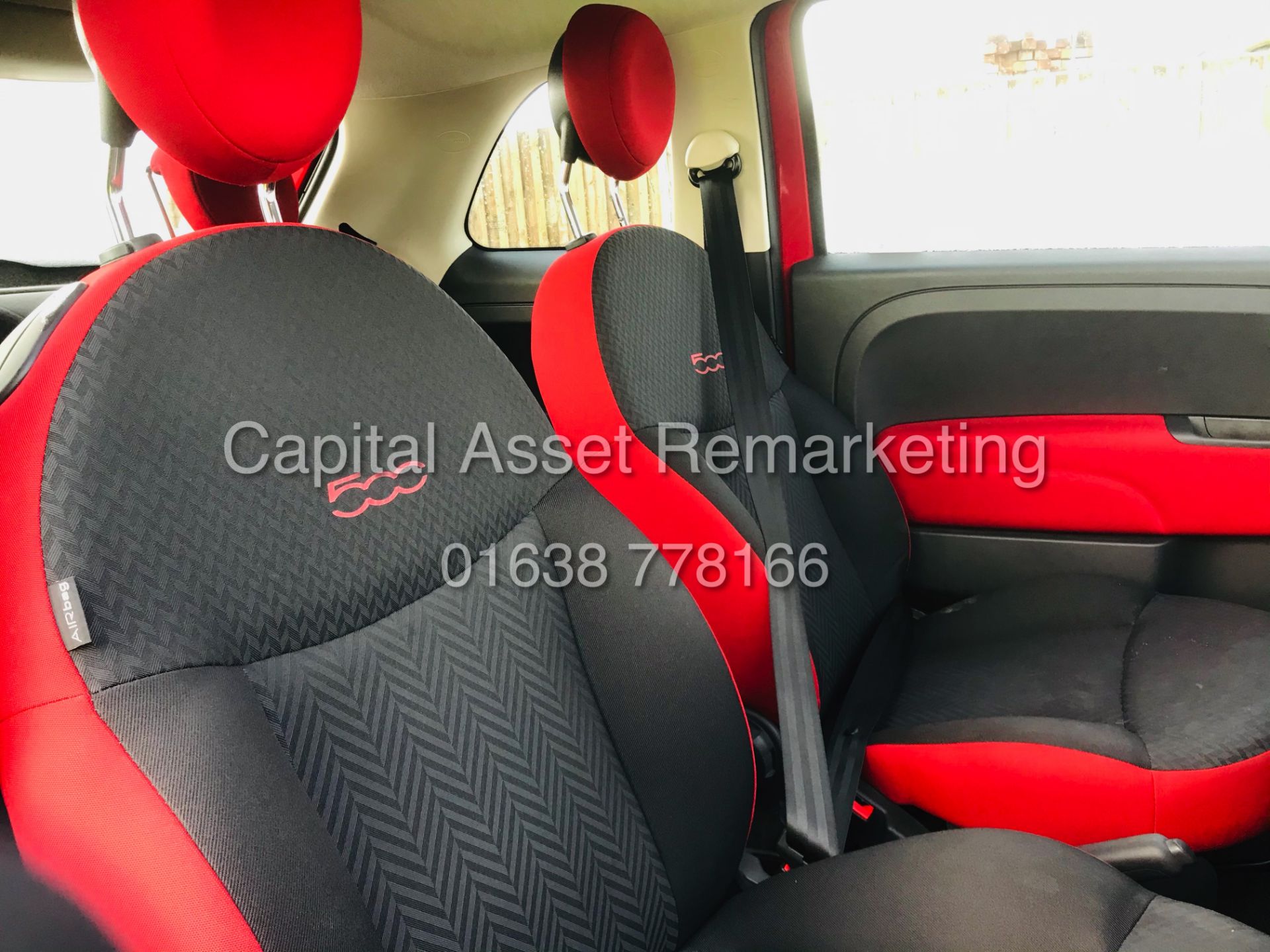 ON SALE FIAT 500 "POP" 1.2 PETROL "EURO 6' (2018 MODEL) ONLY 19K MILES - 1 OWNER - CRUISE - NO VAT - Image 8 of 13