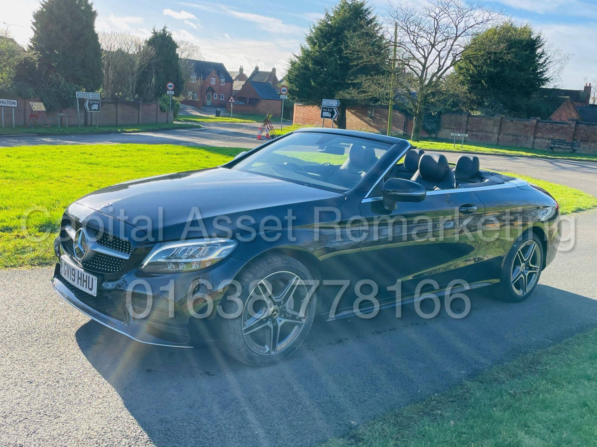 ON SALE MERCEDES-BENZ C220D *AMG LINE - CABRIOLET* (2019) '9G TRONIC AUTO - LEATHER - SAT NAV' - Image 7 of 59