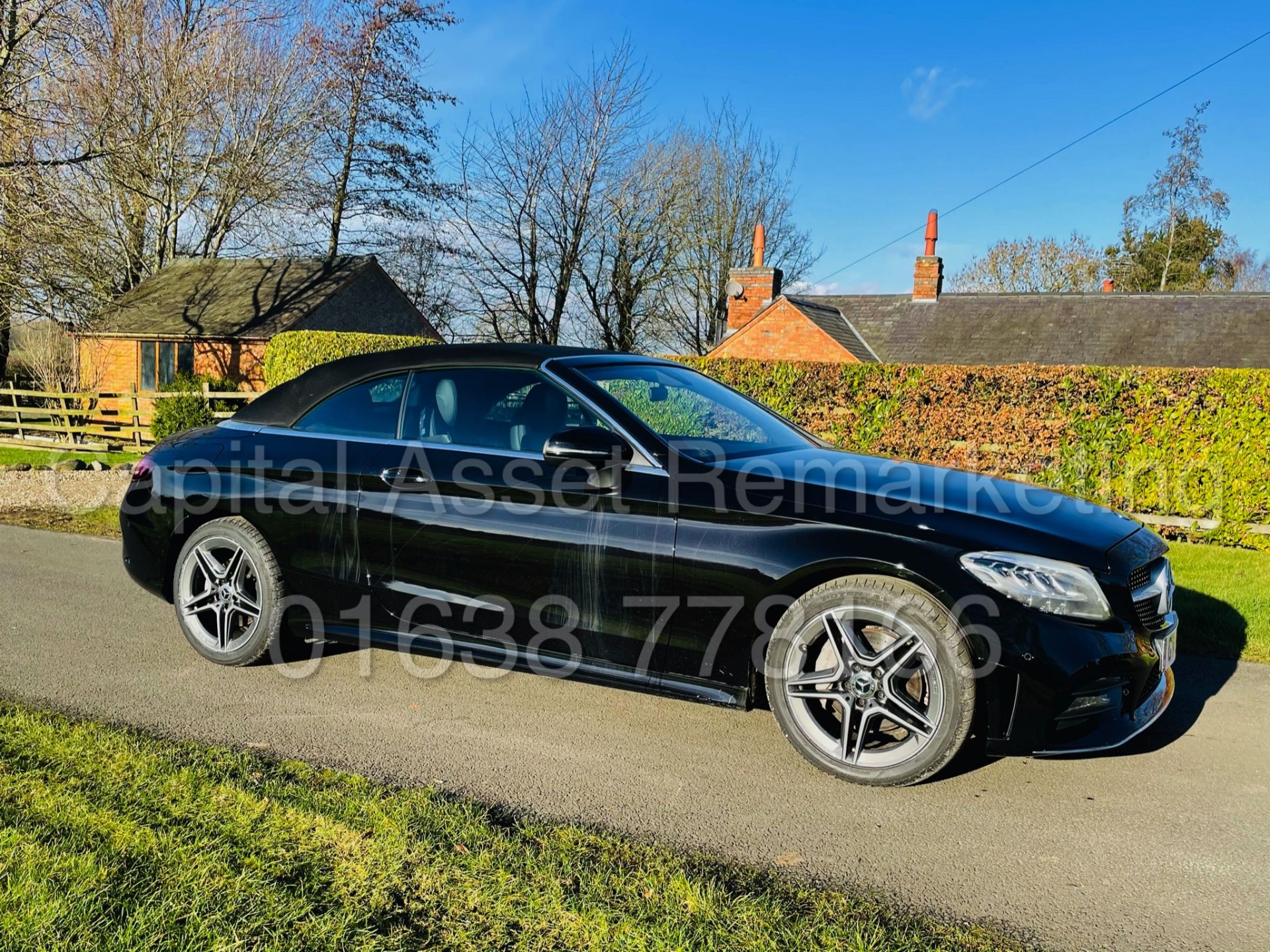 ON SALE MERCEDES-BENZ C220D *AMG LINE - CABRIOLET* (2019) '9G TRONIC AUTO - LEATHER - SAT NAV' - Image 22 of 59