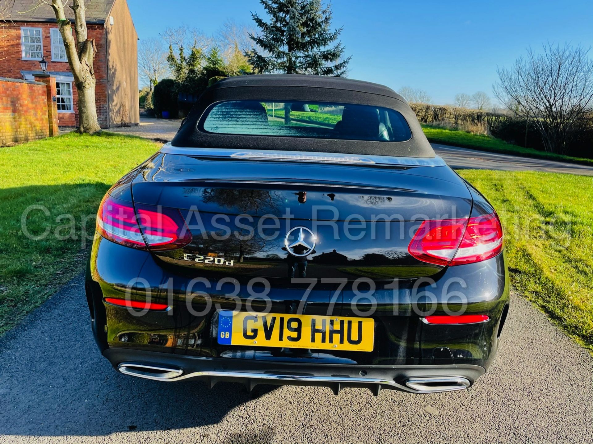 ON SALE MERCEDES-BENZ C220D *AMG LINE - CABRIOLET* (2019) '9G TRONIC AUTO - LEATHER - SAT NAV' - Image 14 of 59