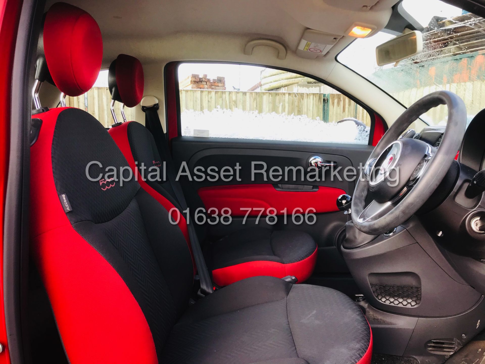 ON SALE FIAT 500 "POP" 1.2 PETROL "EURO 6' (2018 MODEL) ONLY 19K MILES - 1 OWNER - CRUISE - NO VAT - Image 7 of 13