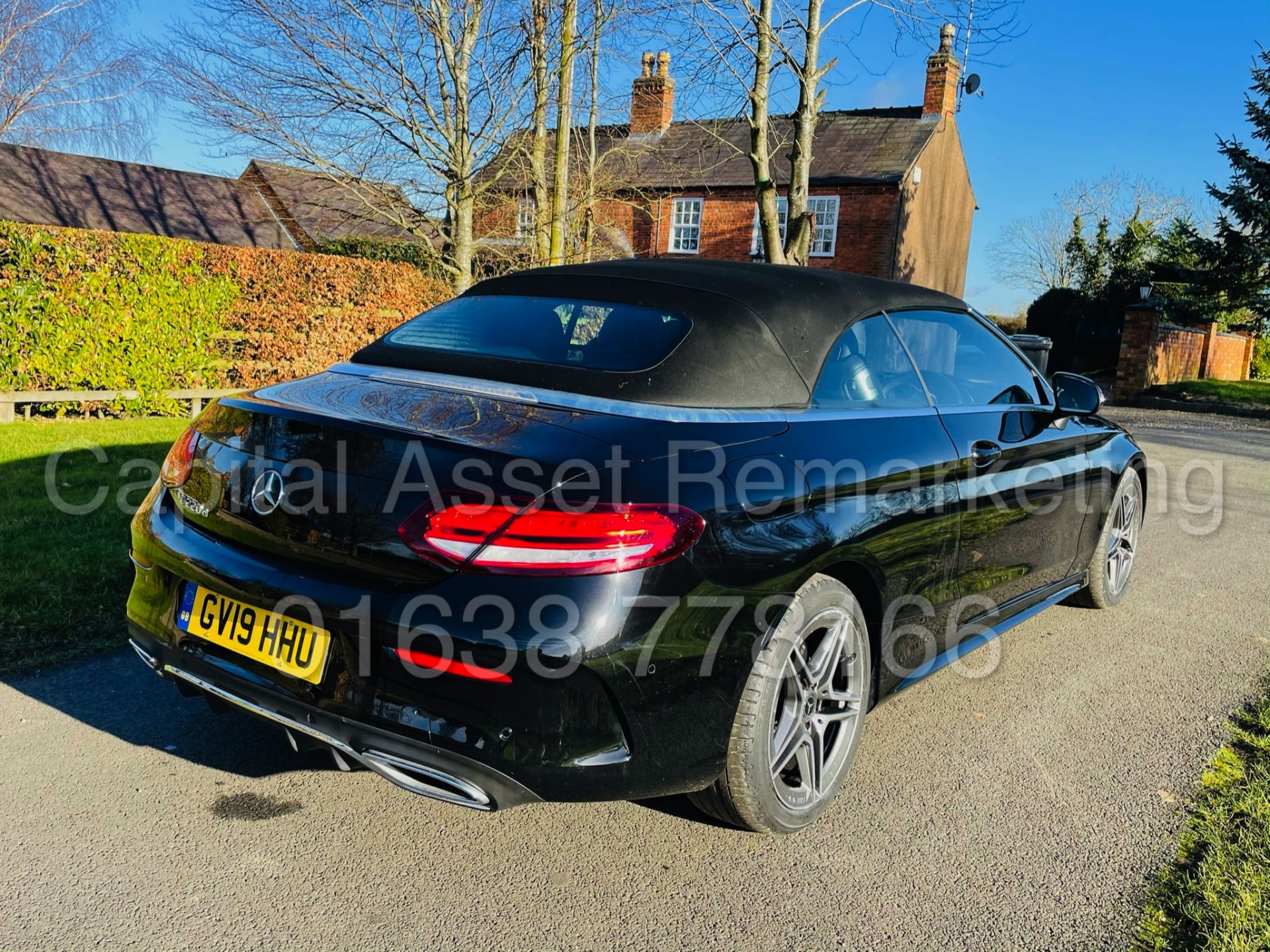 ON SALE MERCEDES-BENZ C220D *AMG LINE - CABRIOLET* (2019) '9G TRONIC AUTO - LEATHER - SAT NAV' - Image 16 of 59