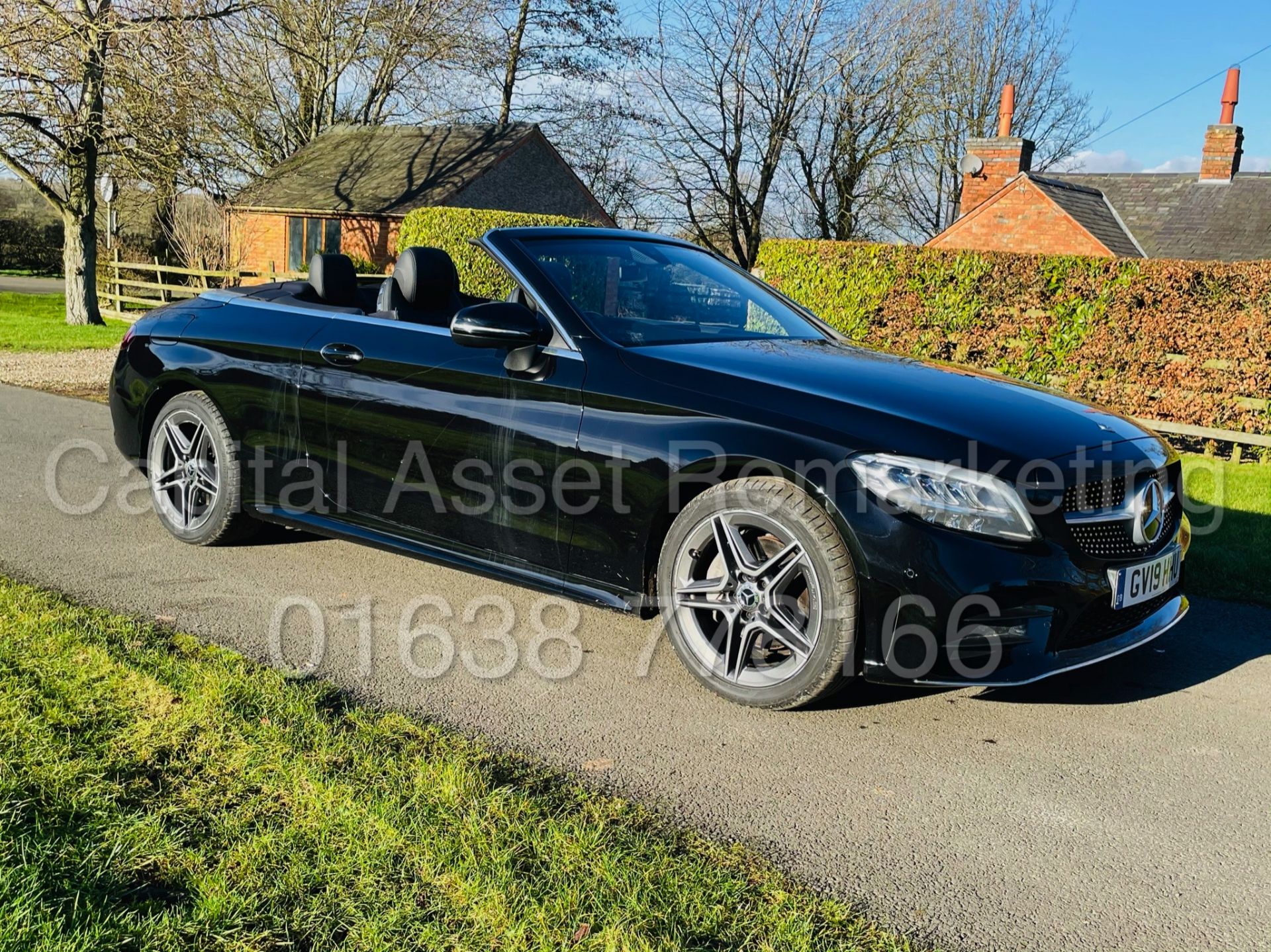 ON SALE MERCEDES-BENZ C220D *AMG LINE - CABRIOLET* (2019) '9G TRONIC AUTO - LEATHER - SAT NAV' - Image 23 of 59