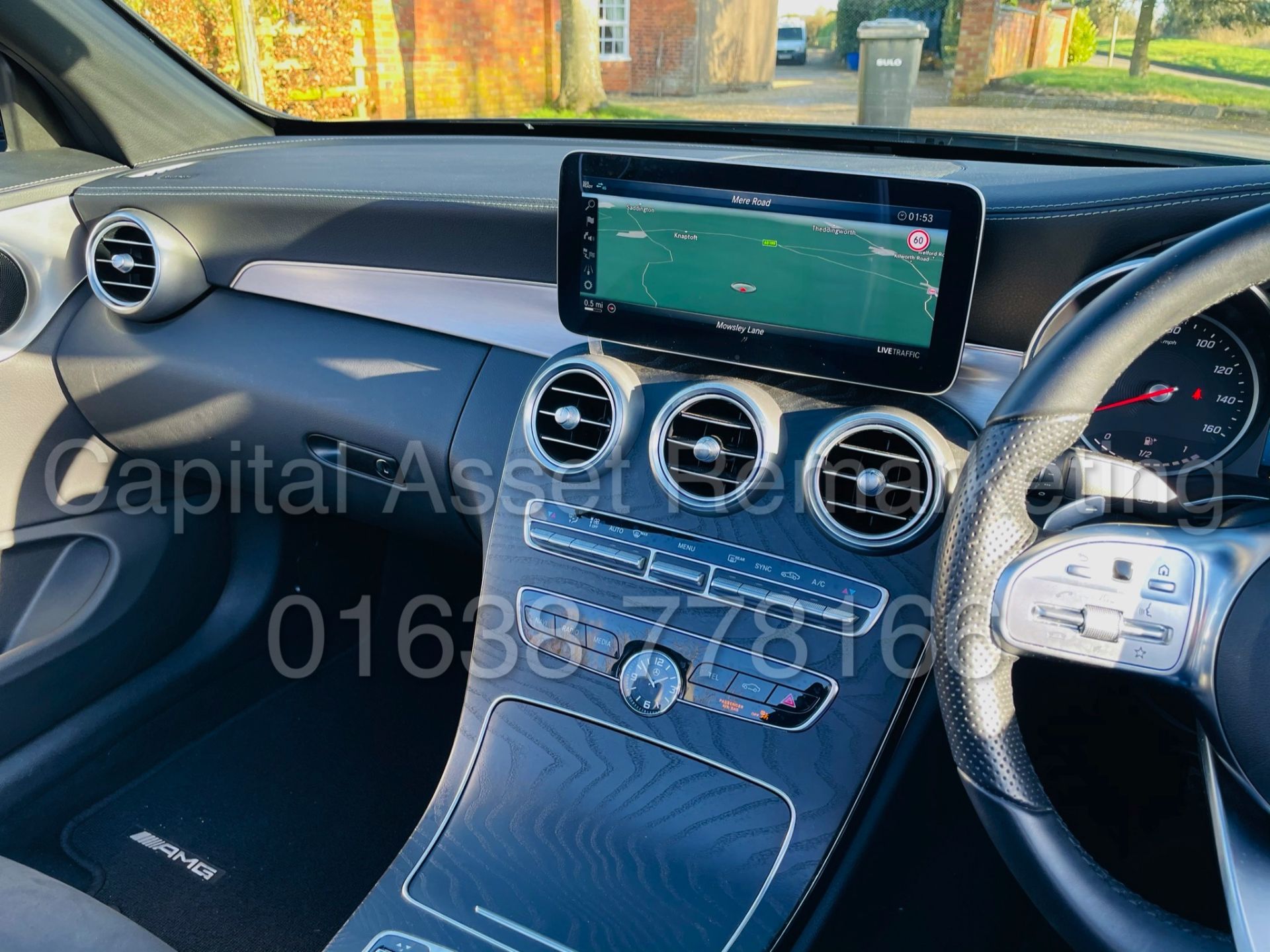 ON SALE MERCEDES-BENZ C220D *AMG LINE - CABRIOLET* (2019) '9G TRONIC AUTO - LEATHER - SAT NAV' - Image 50 of 59