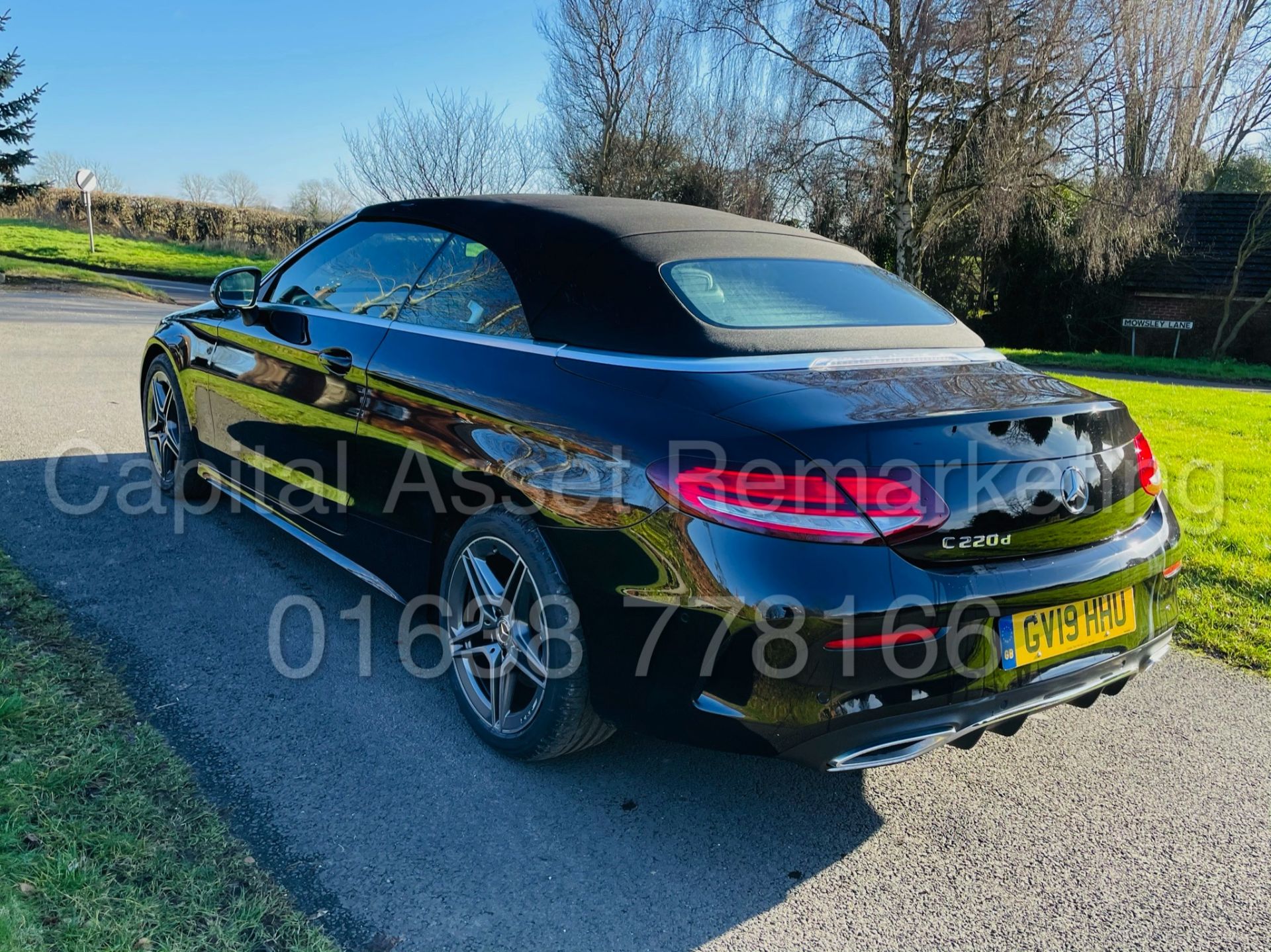 ON SALE MERCEDES-BENZ C220D *AMG LINE - CABRIOLET* (2019) '9G TRONIC AUTO - LEATHER - SAT NAV' - Image 12 of 59