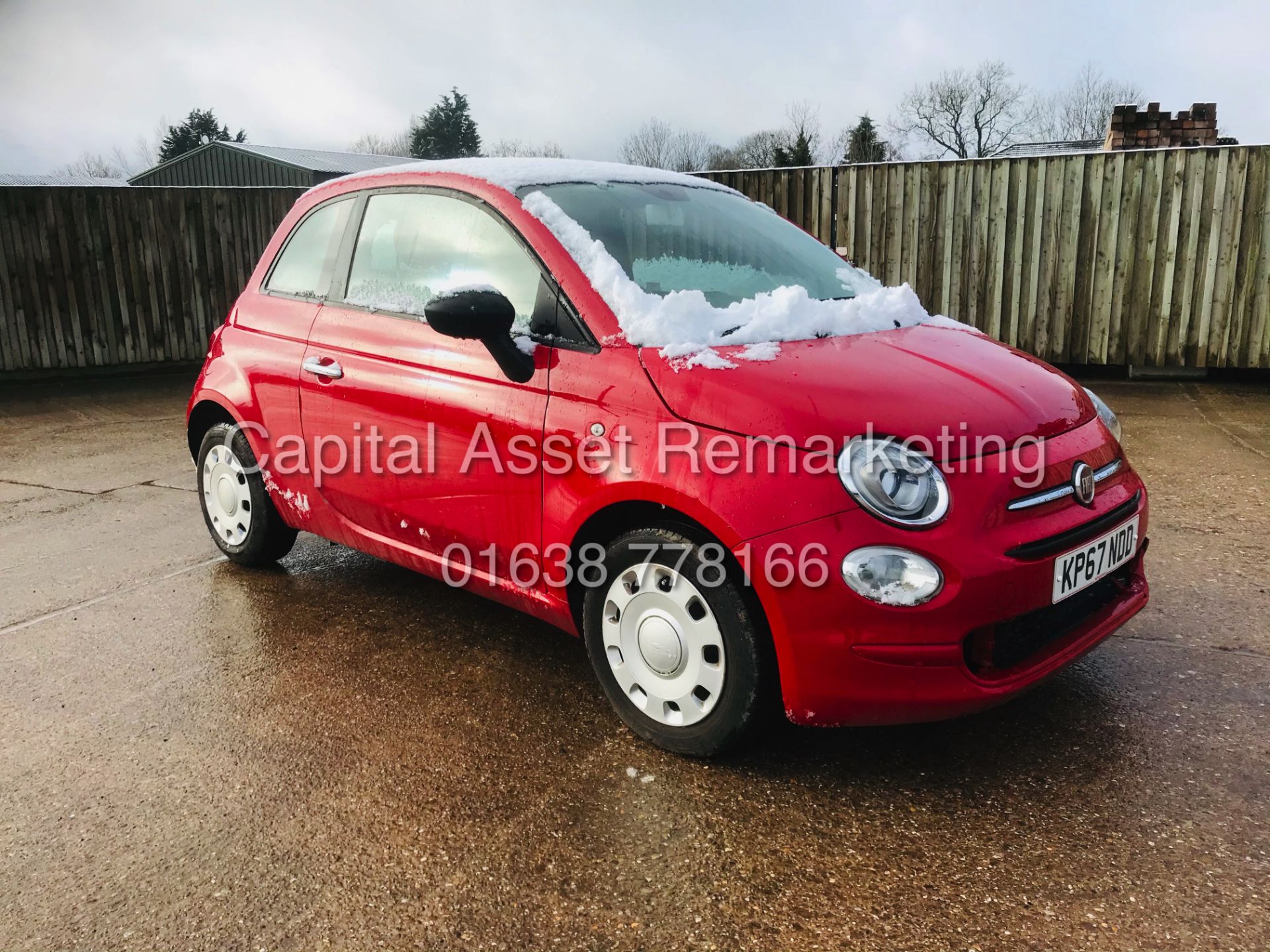 ON SALE FIAT 500 "POP" 1.2 PETROL "EURO 6' (2018 MODEL) ONLY 19K MILES - 1 OWNER - CRUISE - NO VAT - Image 2 of 13