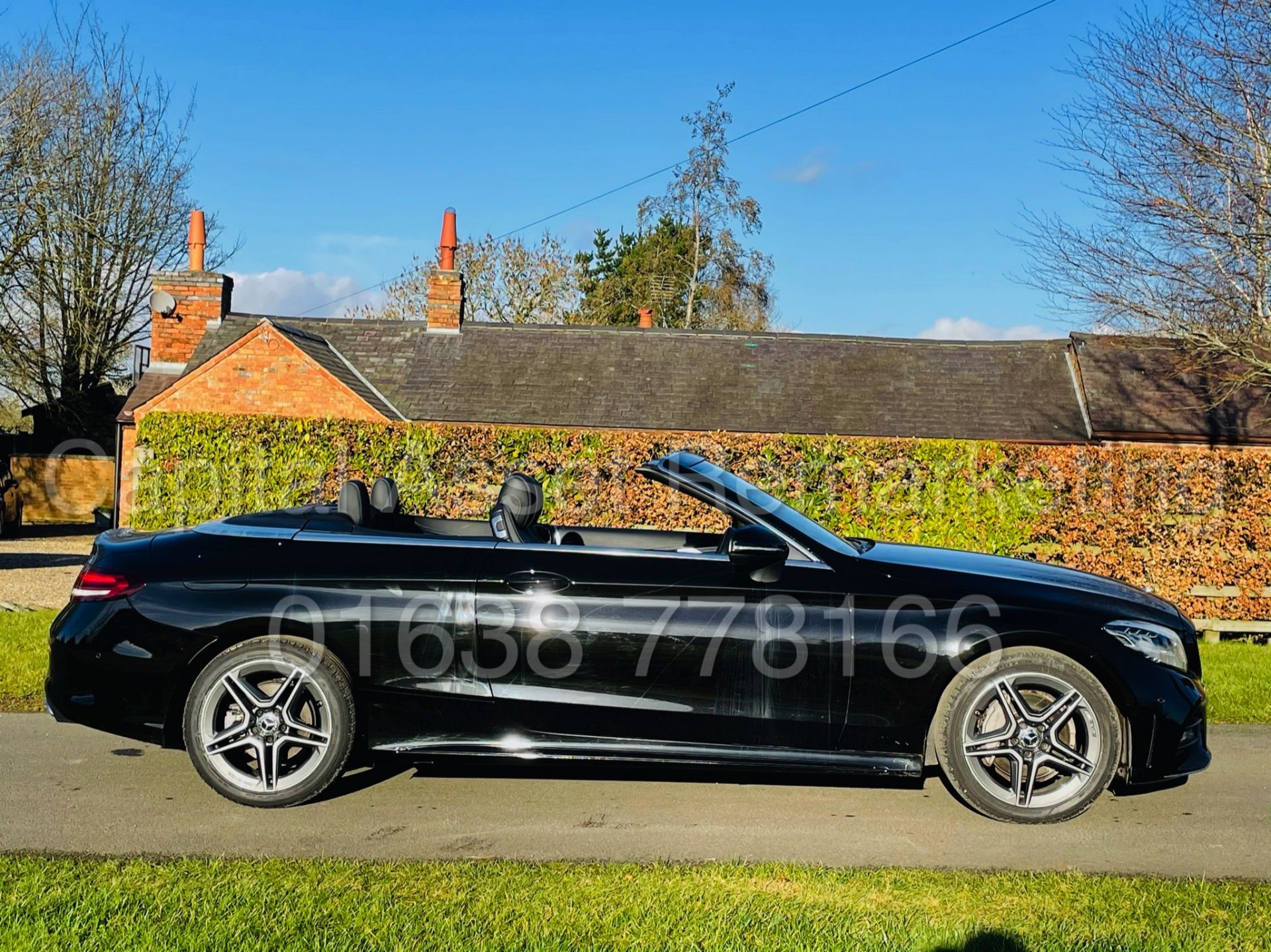 ON SALE MERCEDES-BENZ C220D *AMG LINE - CABRIOLET* (2019) '9G TRONIC AUTO - LEATHER - SAT NAV' - Image 19 of 59