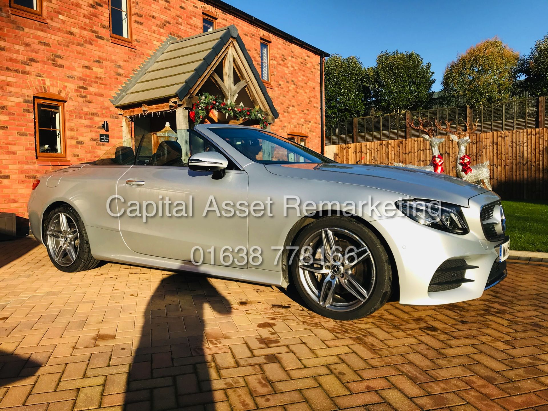 ON SALE MERCEDES E220d "AMG LINE PREMIUM" CABRIOLET (19 REG) 1 OWNER - LOW MILES - MEGA SPEC- COMAND - Image 13 of 53