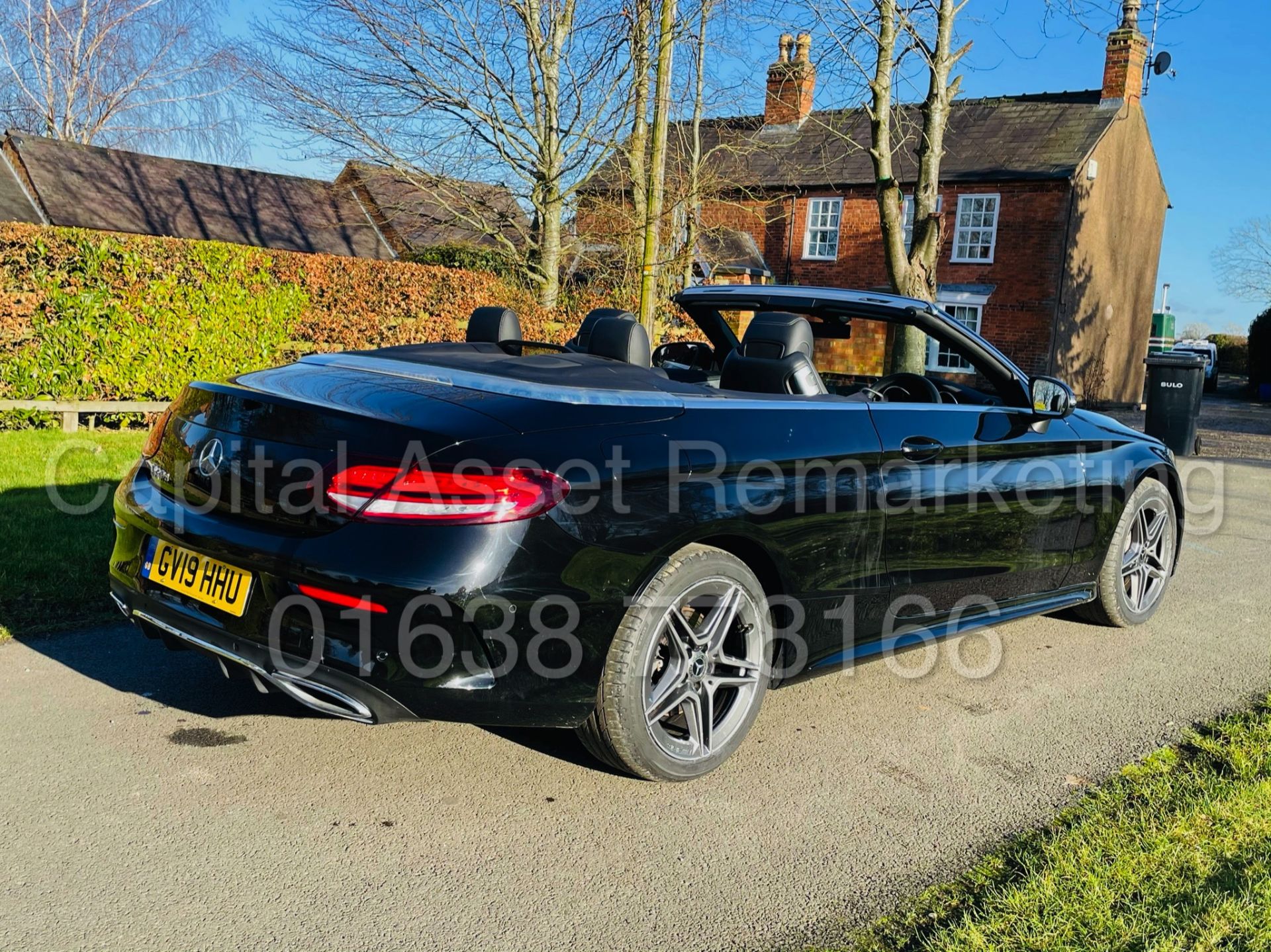 ON SALE MERCEDES-BENZ C220D *AMG LINE - CABRIOLET* (2019) '9G TRONIC AUTO - LEATHER - SAT NAV' - Image 17 of 59