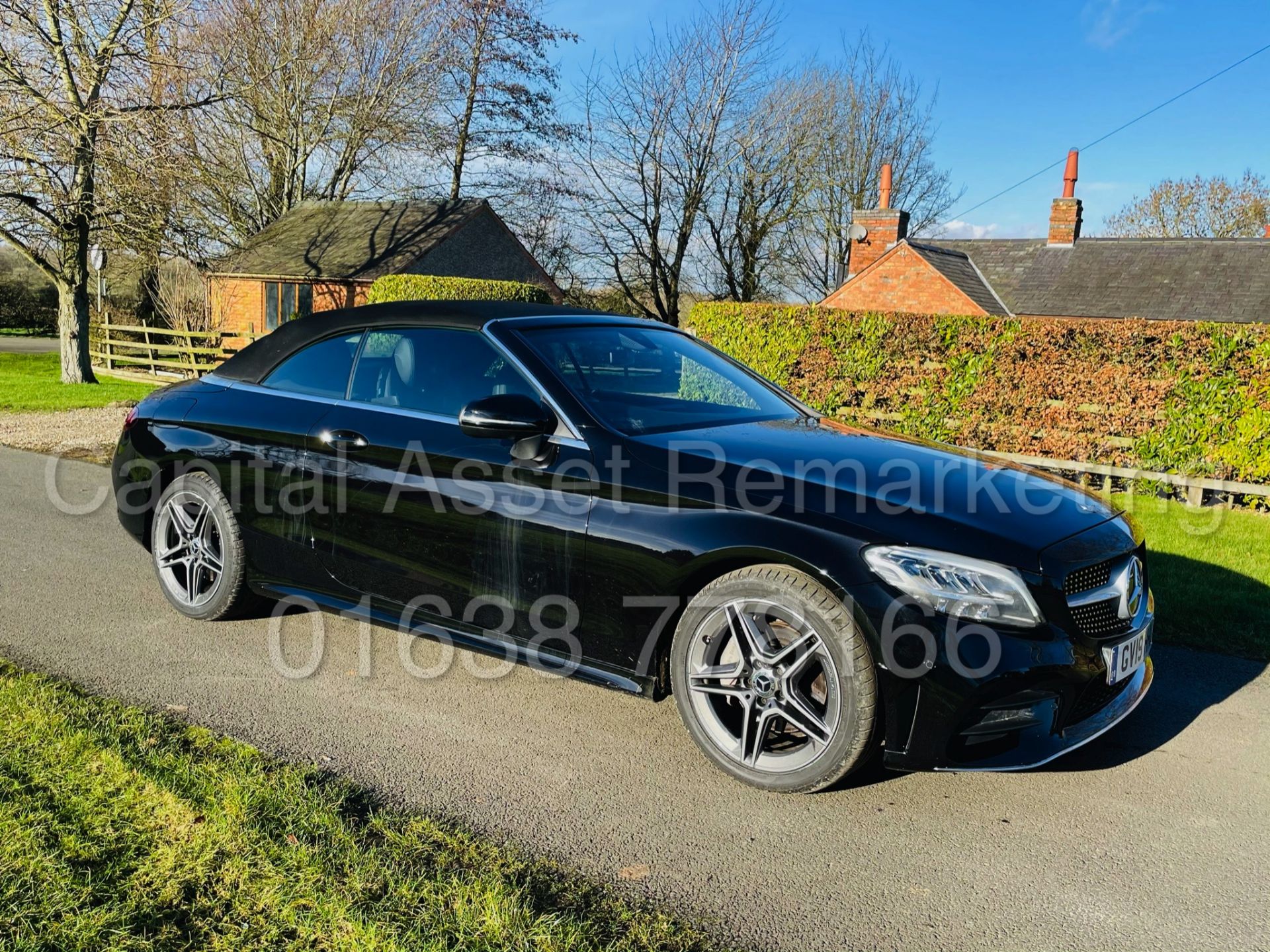 ON SALE MERCEDES-BENZ C220D *AMG LINE - CABRIOLET* (2019) '9G TRONIC AUTO - LEATHER - SAT NAV' - Image 24 of 59