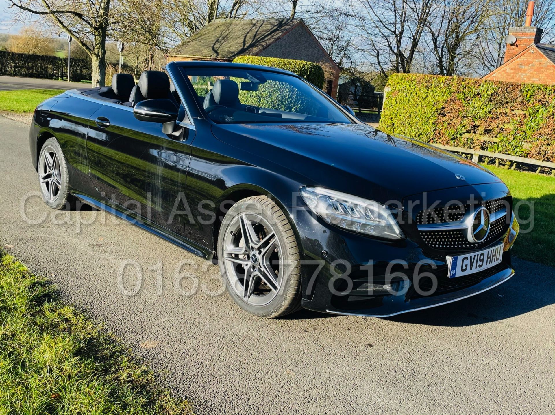 ON SALE MERCEDES-BENZ C220D *AMG LINE - CABRIOLET* (2019) '9G TRONIC AUTO - LEATHER - SAT NAV' - Image 25 of 59