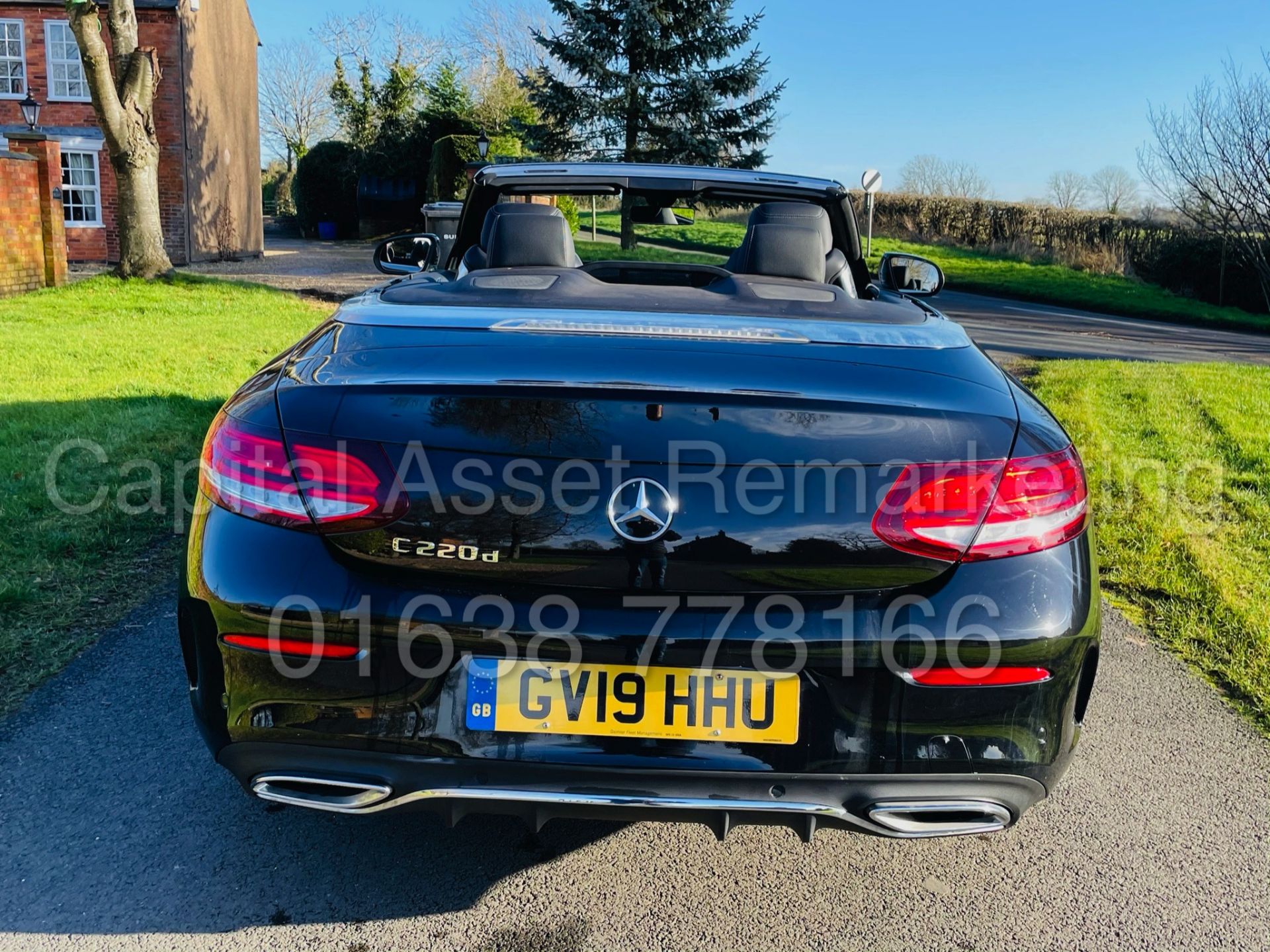 ON SALE MERCEDES-BENZ C220D *AMG LINE - CABRIOLET* (2019) '9G TRONIC AUTO - LEATHER - SAT NAV' - Image 13 of 59