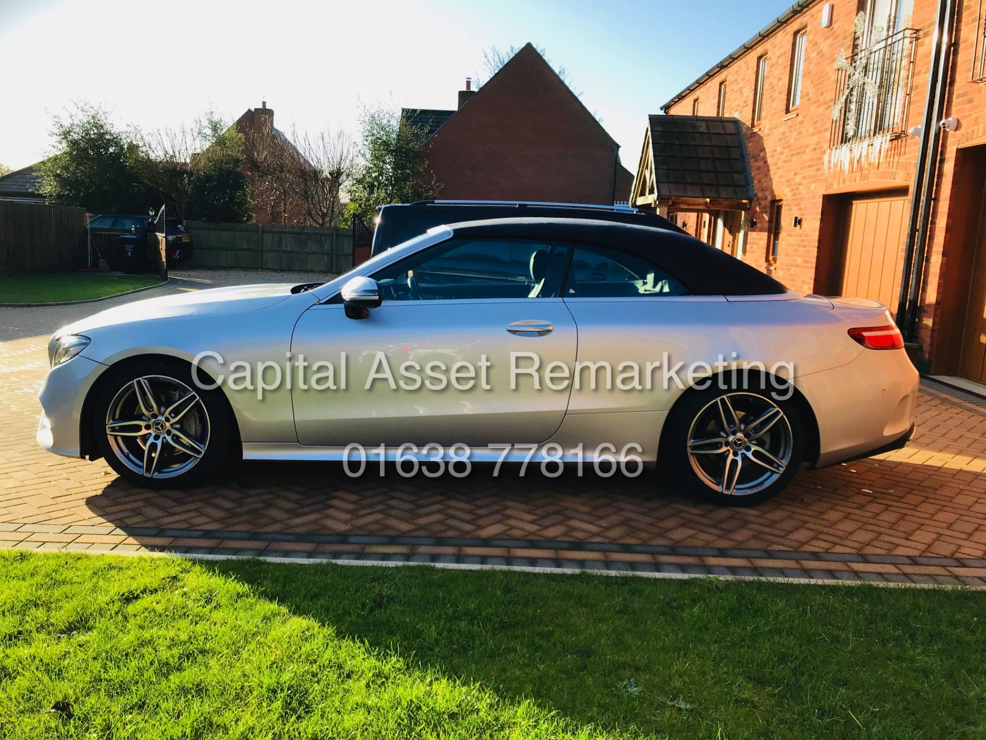 ON SALE MERCEDES E220d "AMG LINE PREMIUM" CABRIOLET (19 REG) 1 OWNER - LOW MILES - MEGA SPEC- COMAND - Image 8 of 53