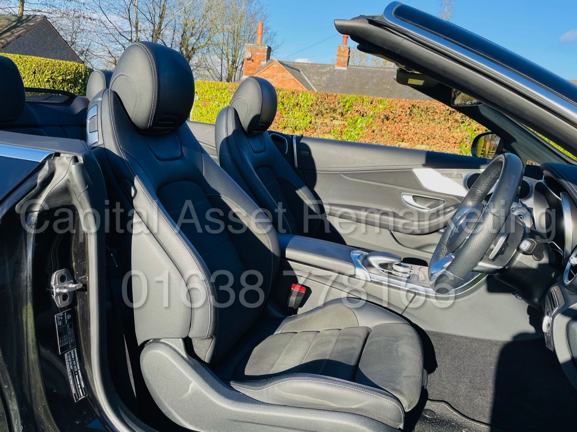 ON SALE MERCEDES-BENZ C220D *AMG LINE - CABRIOLET* (2019) '9G TRONIC AUTO - LEATHER - SAT NAV' - Image 44 of 59