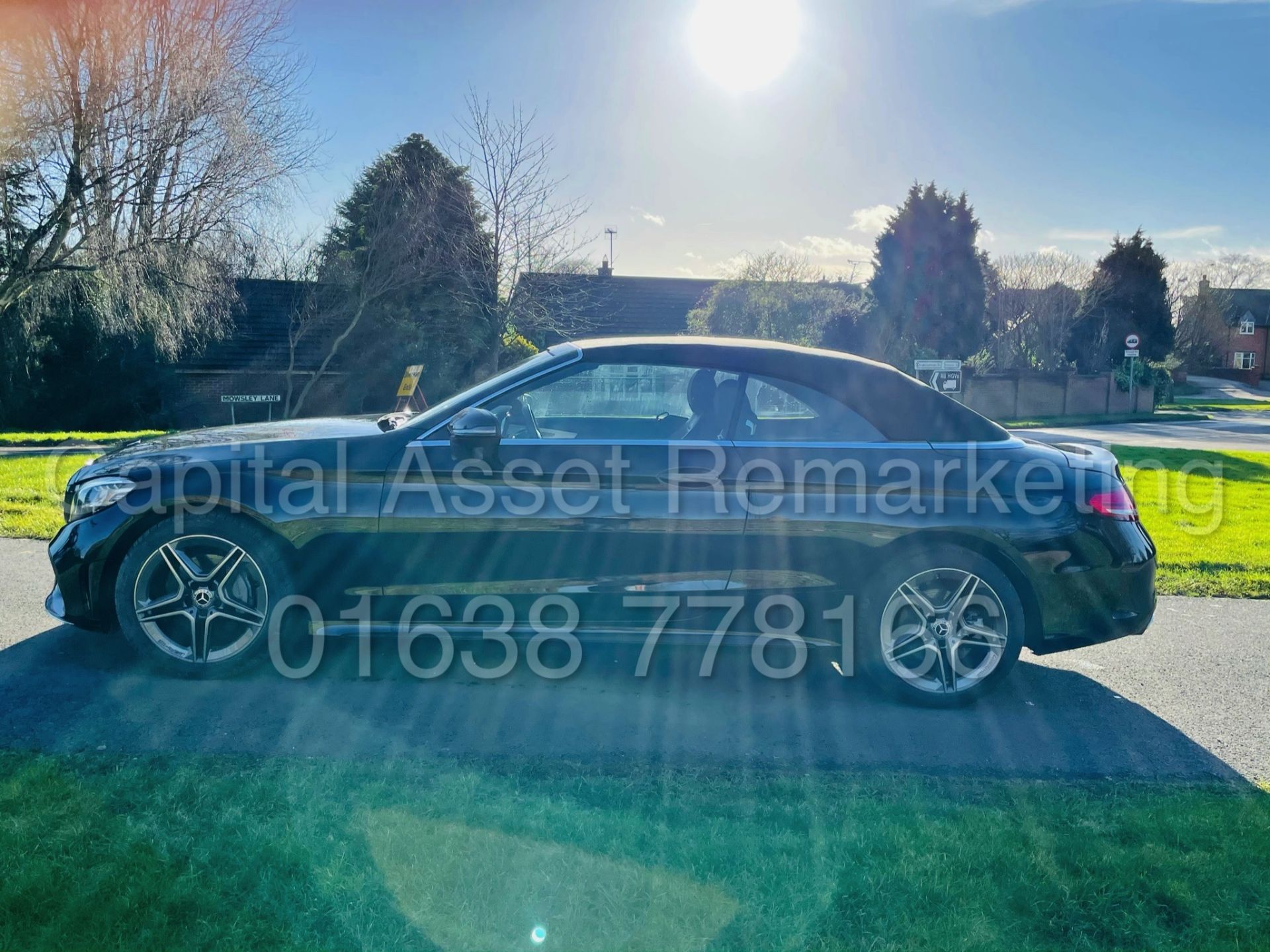 ON SALE MERCEDES-BENZ C220D *AMG LINE - CABRIOLET* (2019) '9G TRONIC AUTO - LEATHER - SAT NAV' - Image 4 of 59