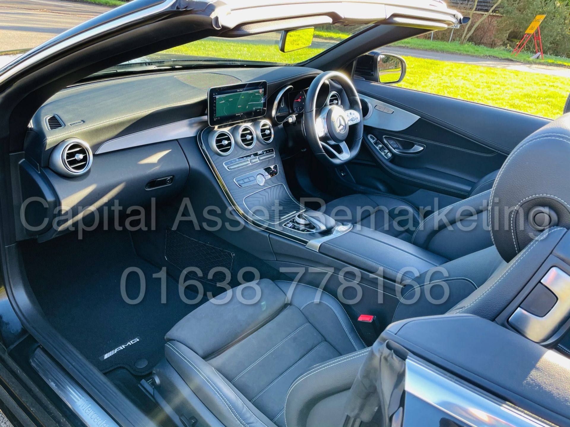 ON SALE MERCEDES-BENZ C220D *AMG LINE - CABRIOLET* (2019) '9G TRONIC AUTO - LEATHER - SAT NAV' - Image 33 of 59