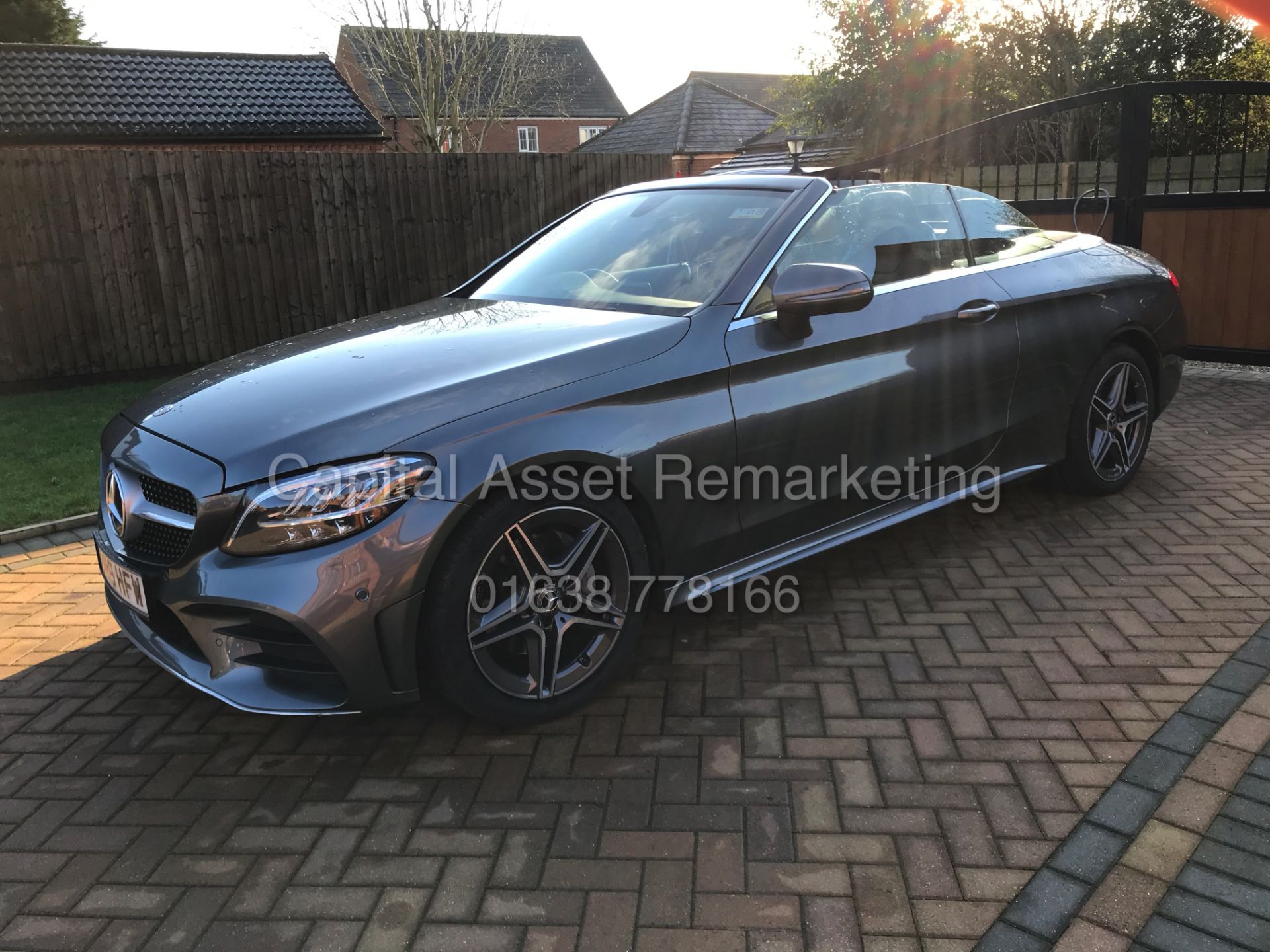 MERCEDES C200 "AMG-LINE" CABRIOLET 9G TRONIC (19 REG) 20,000 MILES - NICE SPEC - AIR SCARF - Image 8 of 38