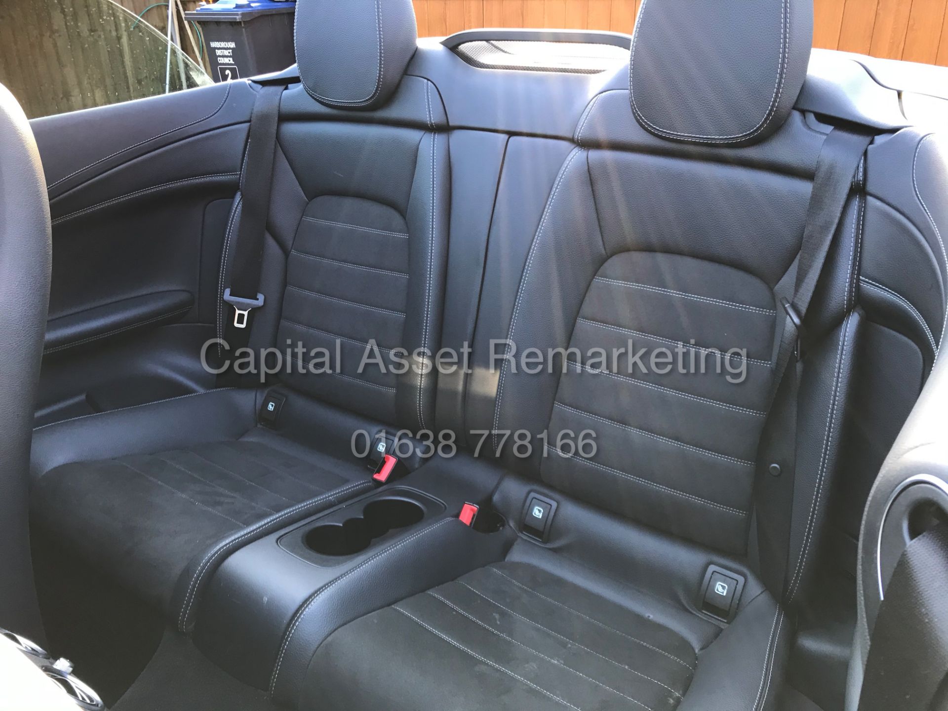 MERCEDES C200 "AMG-LINE" CABRIOLET 9G TRONIC (19 REG) 20,000 MILES - NICE SPEC - AIR SCARF - Image 22 of 38