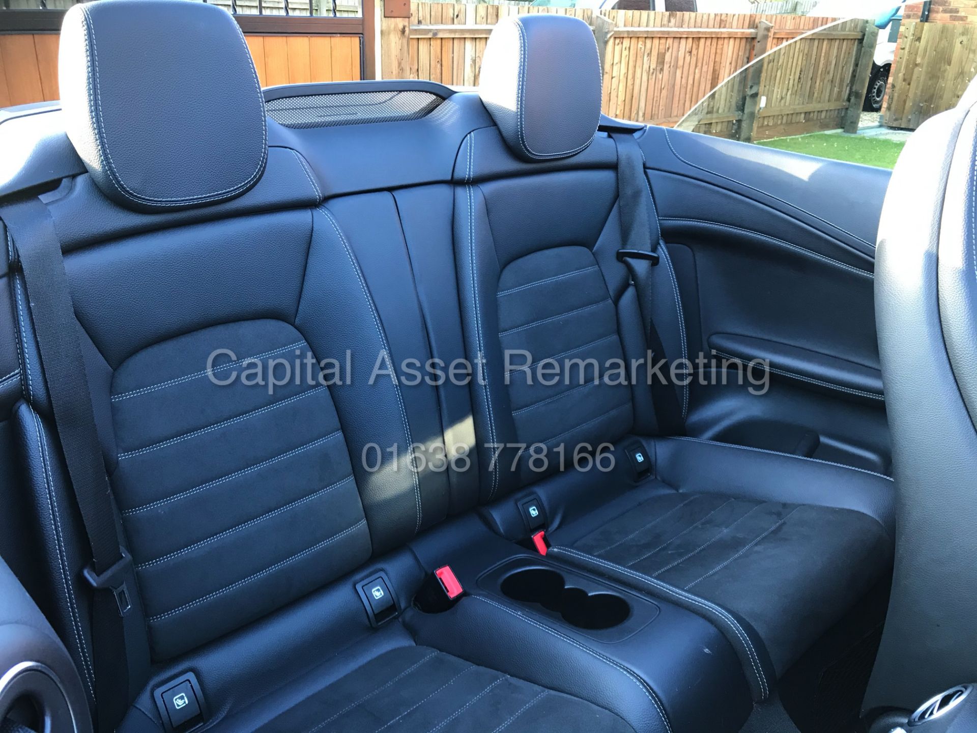 MERCEDES C200 "AMG-LINE" CABRIOLET 9G TRONIC (19 REG) 20,000 MILES - NICE SPEC - AIR SCARF - Image 23 of 38