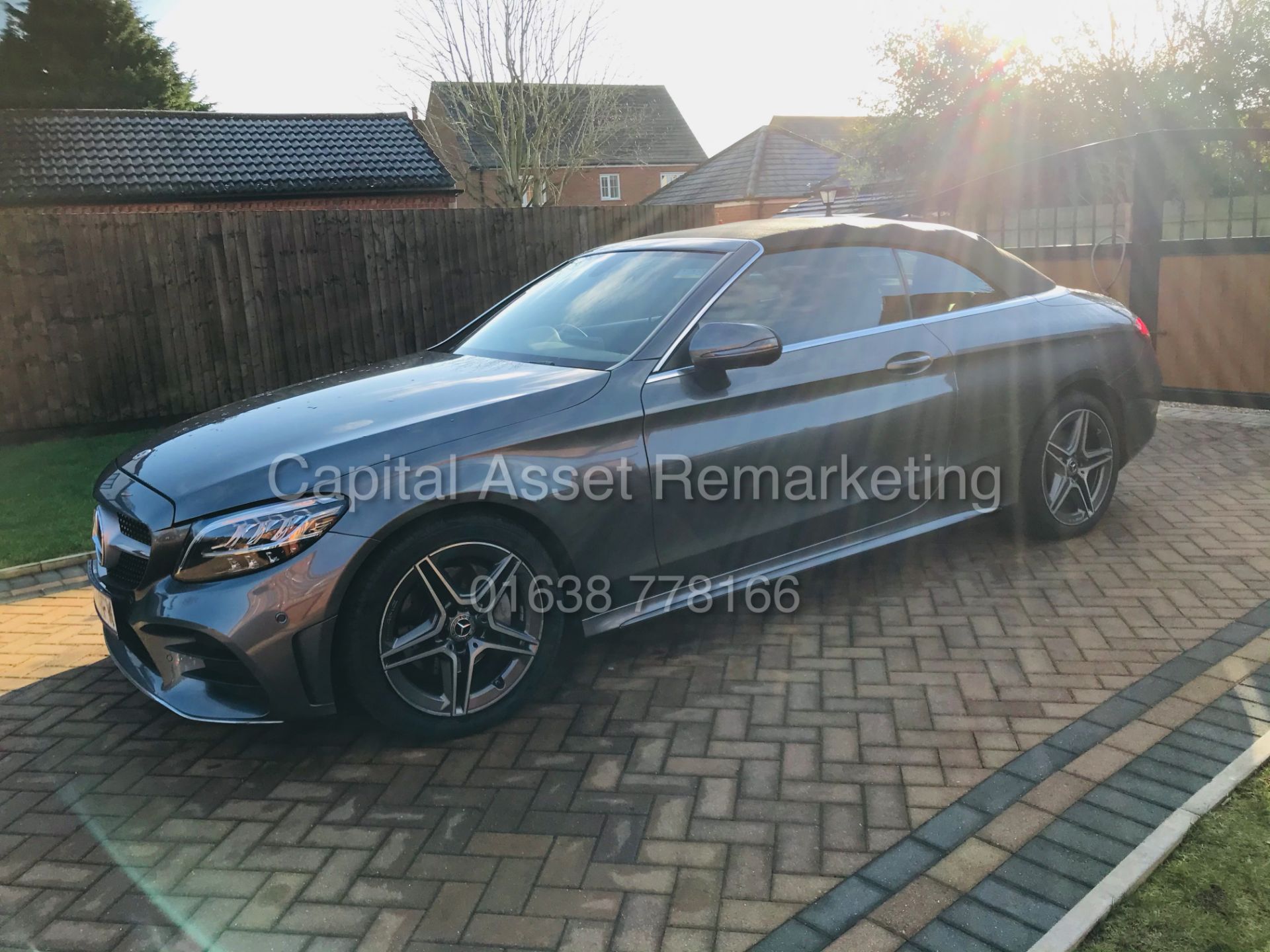 MERCEDES C200 "AMG-LINE" CABRIOLET 9G TRONIC (19 REG) 20,000 MILES - NICE SPEC - AIR SCARF - Image 2 of 38