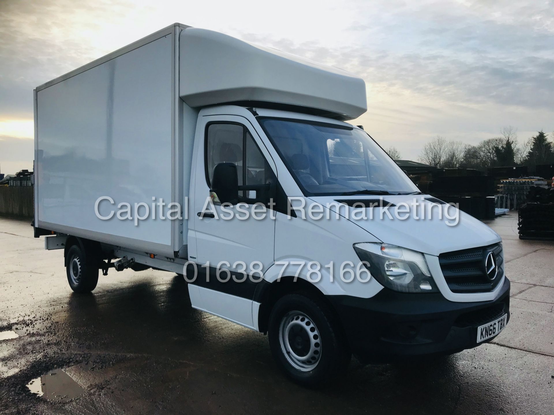 MERCEDES SPRINTER 314CDI "LWB" LUTON VAN "EURO 6"- 2017 MODEL - ONLY 74K MILES - 1 KEEPER - - Image 3 of 20