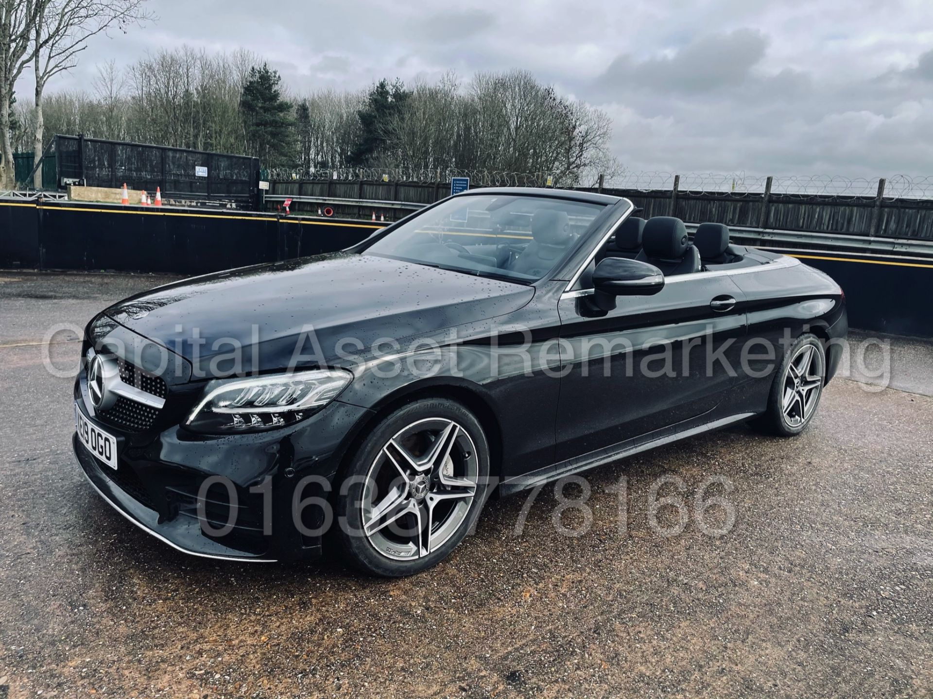 (ON SALE) MERCEDES-BENZ C220D *AMG LINE - CABRIOLET* (2019) '9G TRONIC AUTO - LEATHER - SAT NAV'