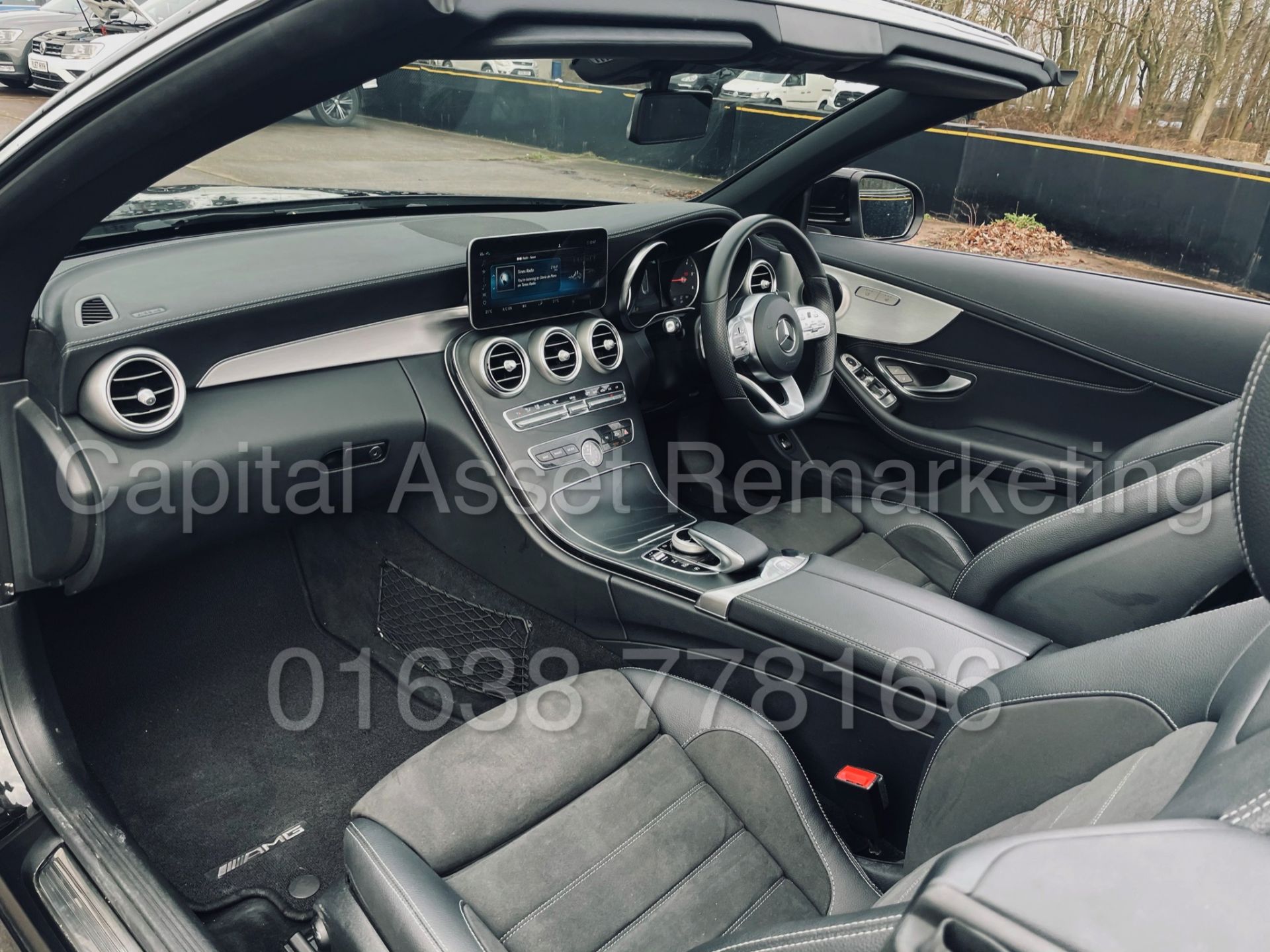 (ON SALE) MERCEDES-BENZ C220D *AMG LINE - CABRIOLET* (2019) '9G TRONIC AUTO - LEATHER - SAT NAV' - Image 32 of 56