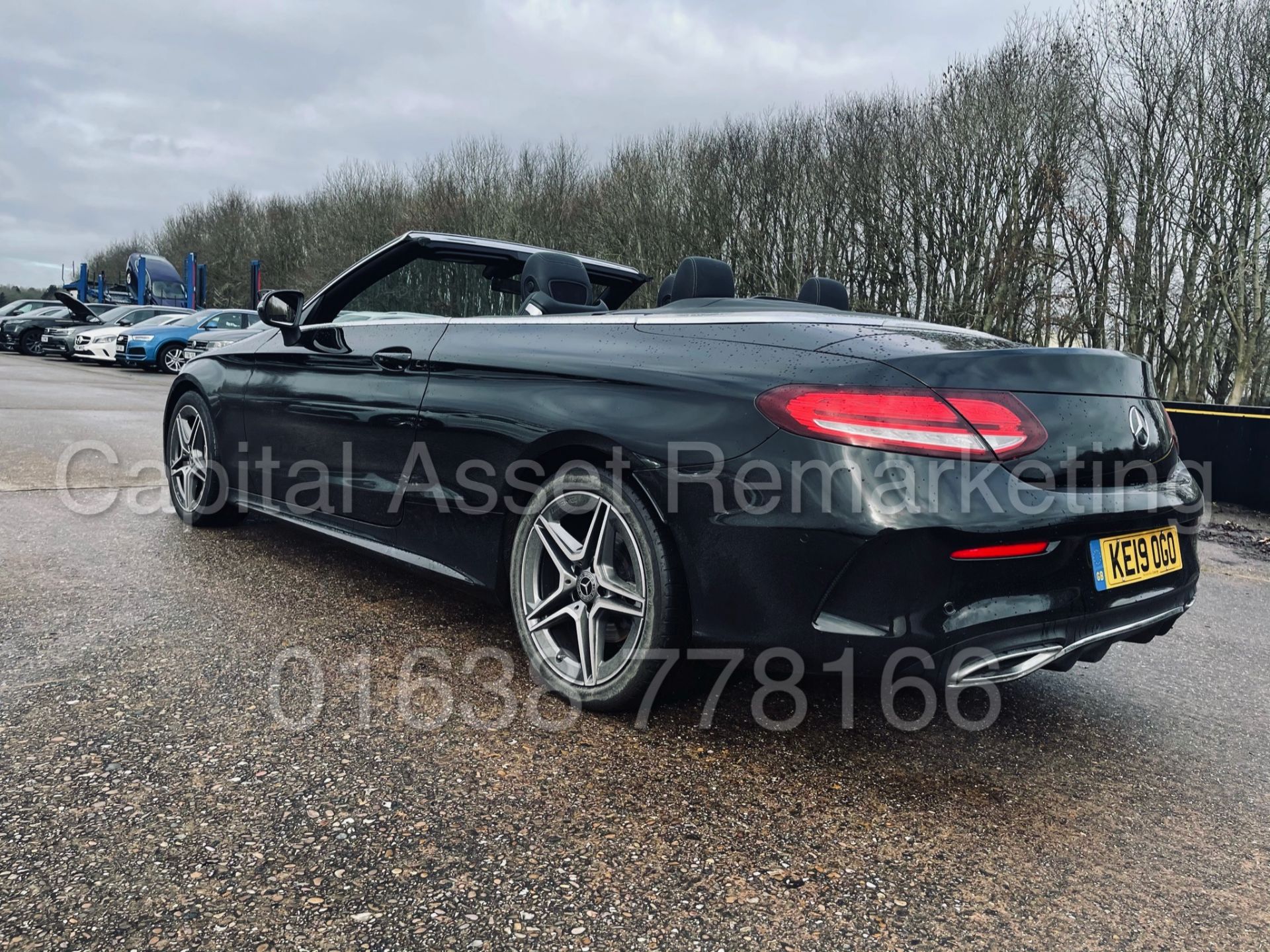 (ON SALE) MERCEDES-BENZ C220D *AMG LINE - CABRIOLET* (2019) '9G TRONIC AUTO - LEATHER - SAT NAV' - Image 9 of 56