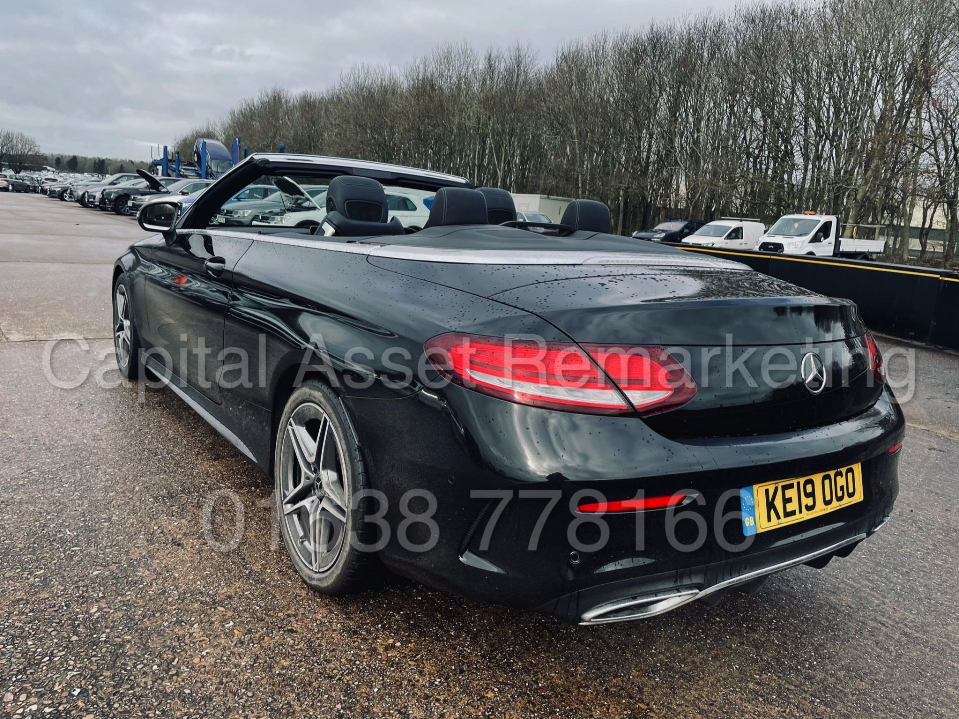 (ON SALE) MERCEDES-BENZ C220D *AMG LINE - CABRIOLET* (2019) '9G TRONIC AUTO - LEATHER - SAT NAV' - Image 11 of 56