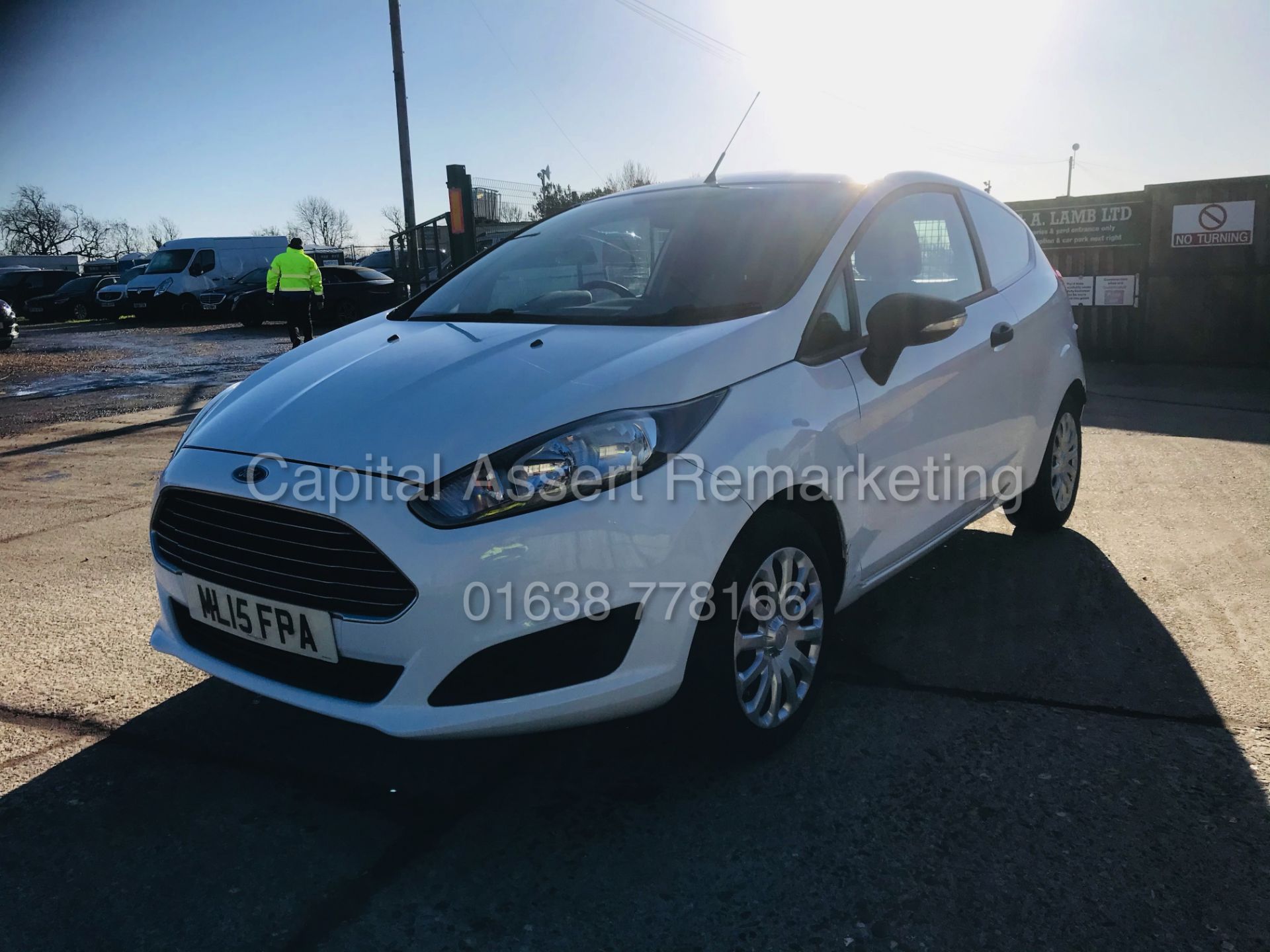 ON SALE FORD FIESTA 1.5TDCI DIESEL "COMMERCIAL / VAN" 1 OWNER (15 REG) GREAT SPEC - ELEC PACK - - Image 5 of 21