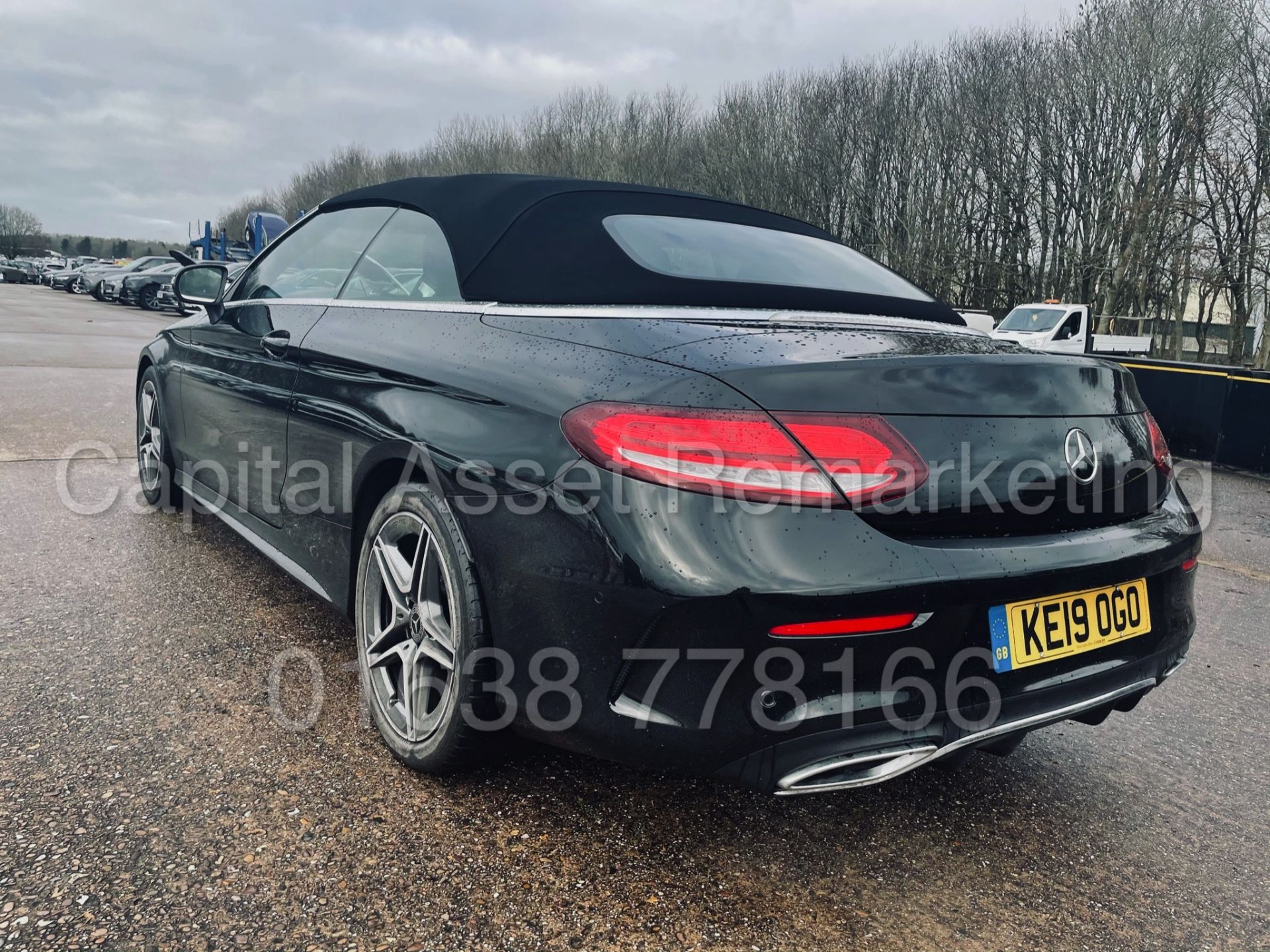 (ON SALE) MERCEDES-BENZ C220D *AMG LINE - CABRIOLET* (2019) '9G TRONIC AUTO - LEATHER - SAT NAV' - Image 12 of 56